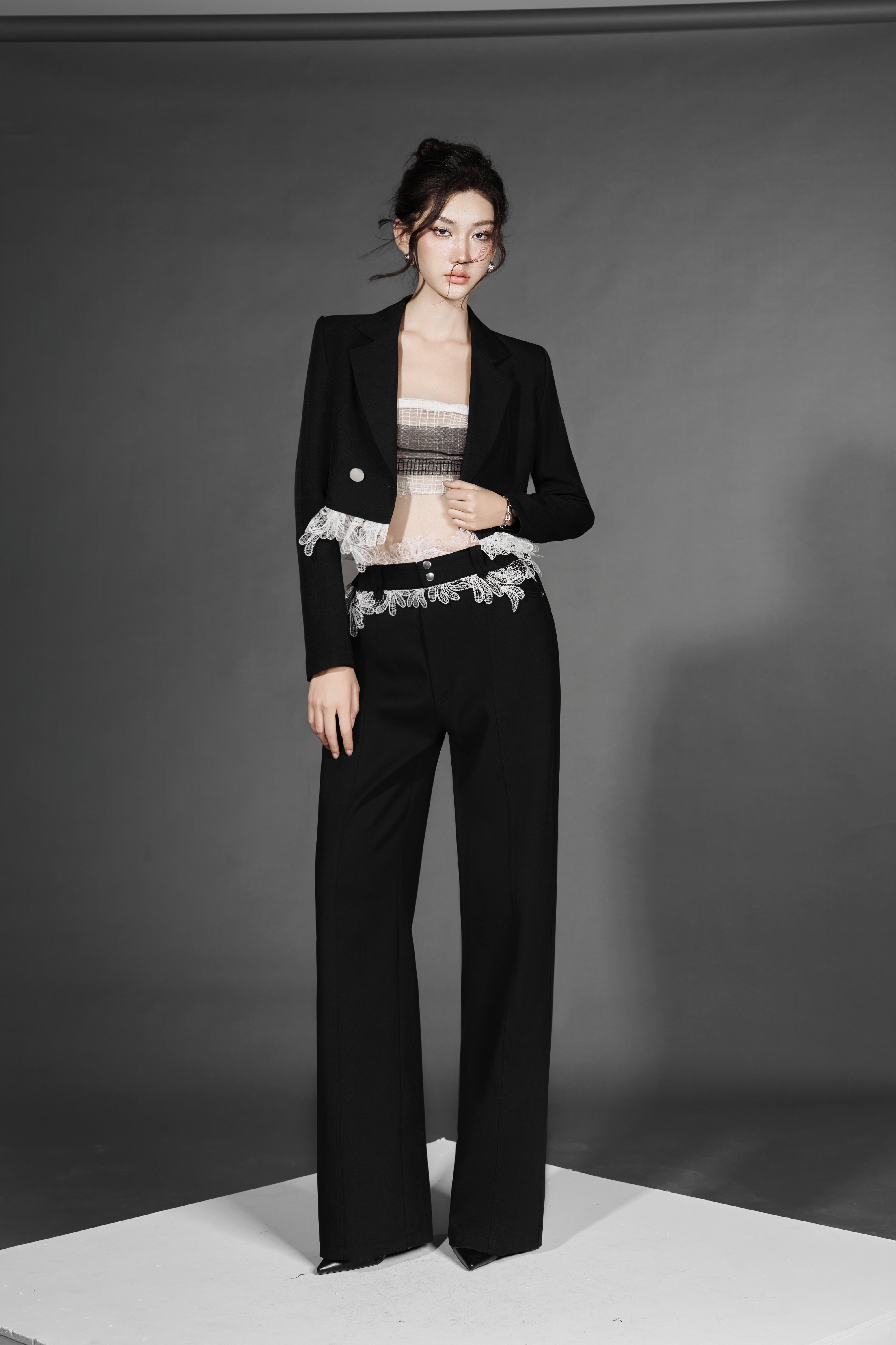 B-Boy Zen Crop Vest x Cruella Bra x Gen Z to B Pants