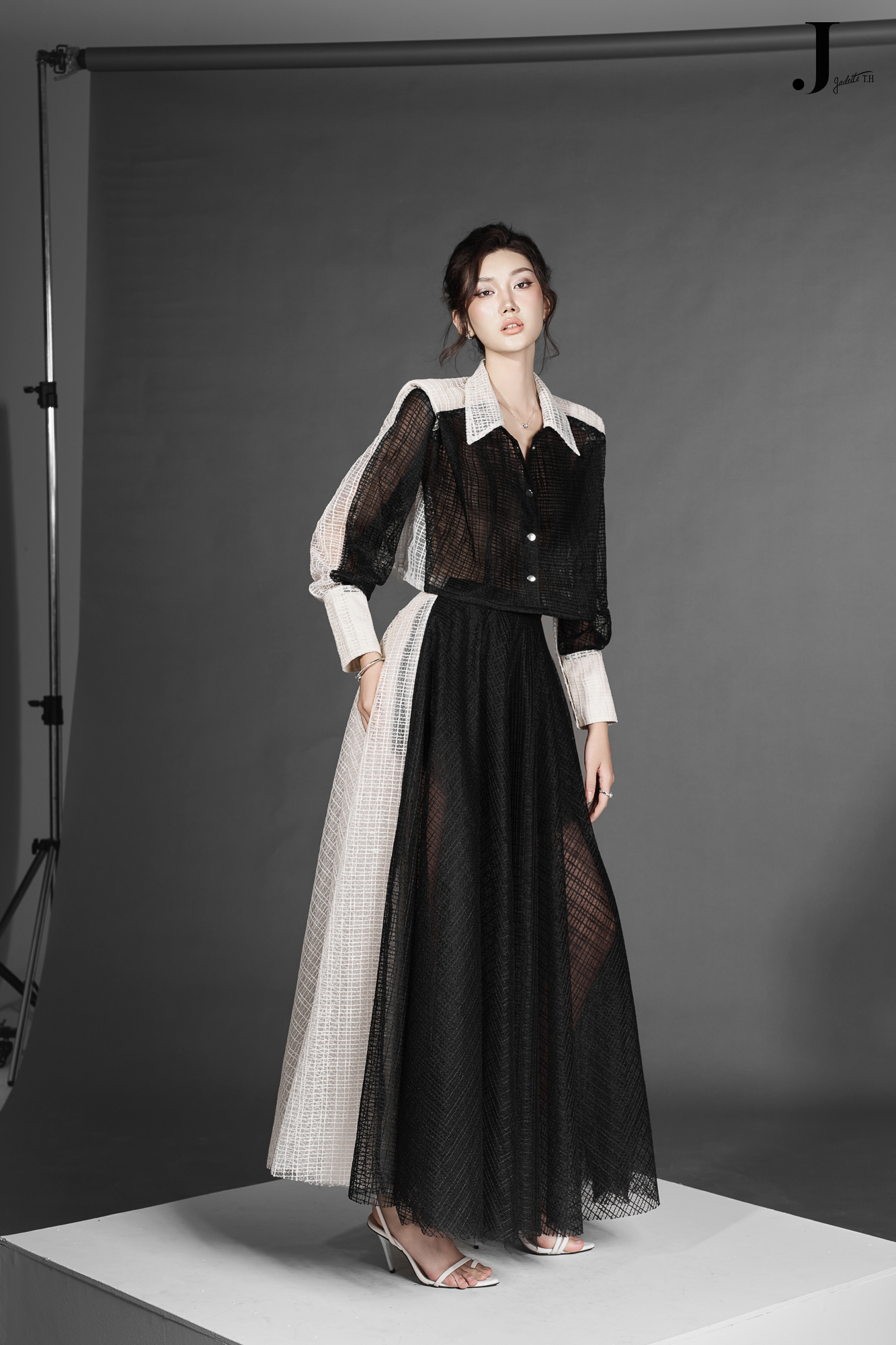 Cruella Crop Shirt & Cruella O Skirt