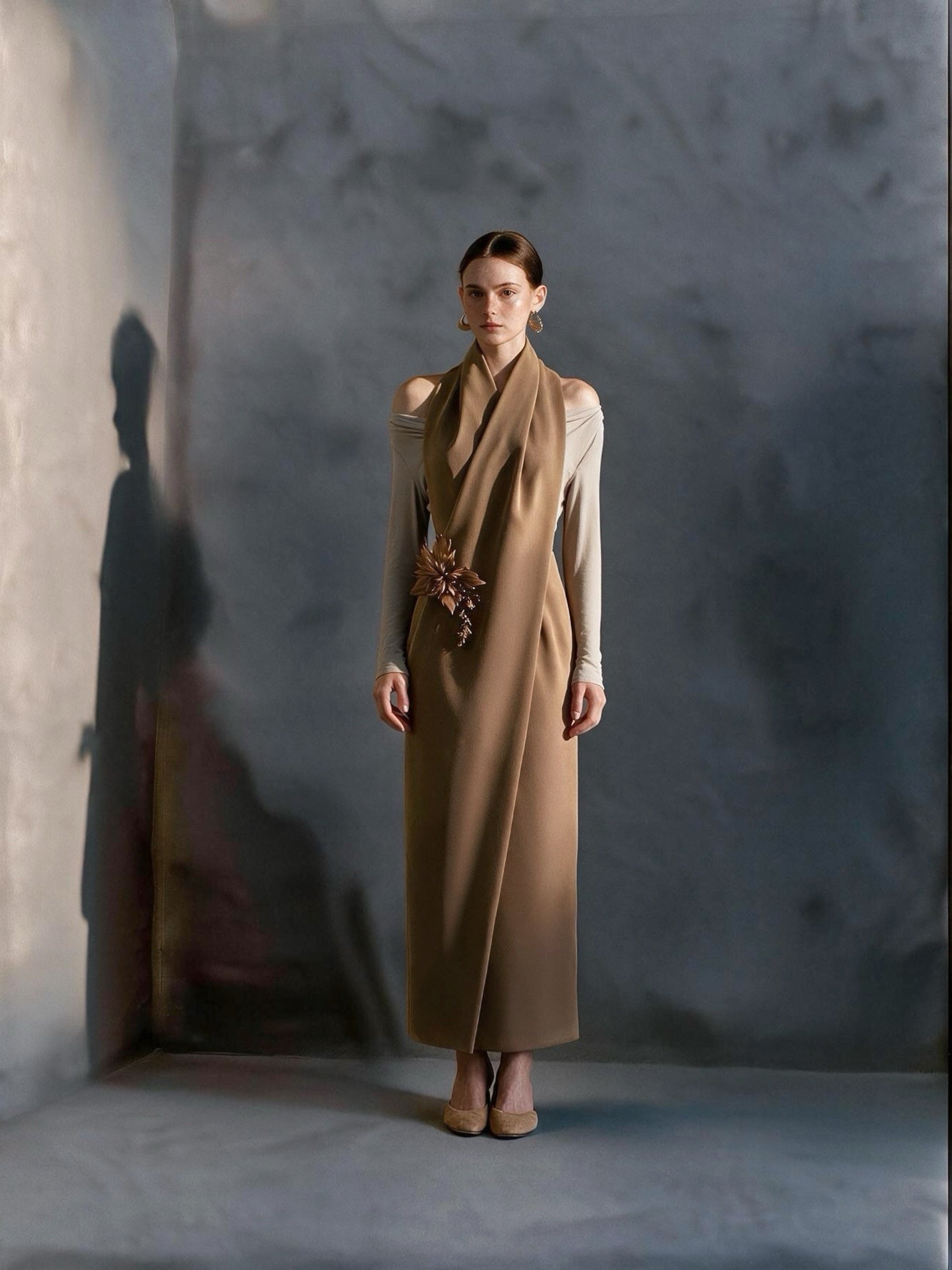 AMBRA Draped Dress