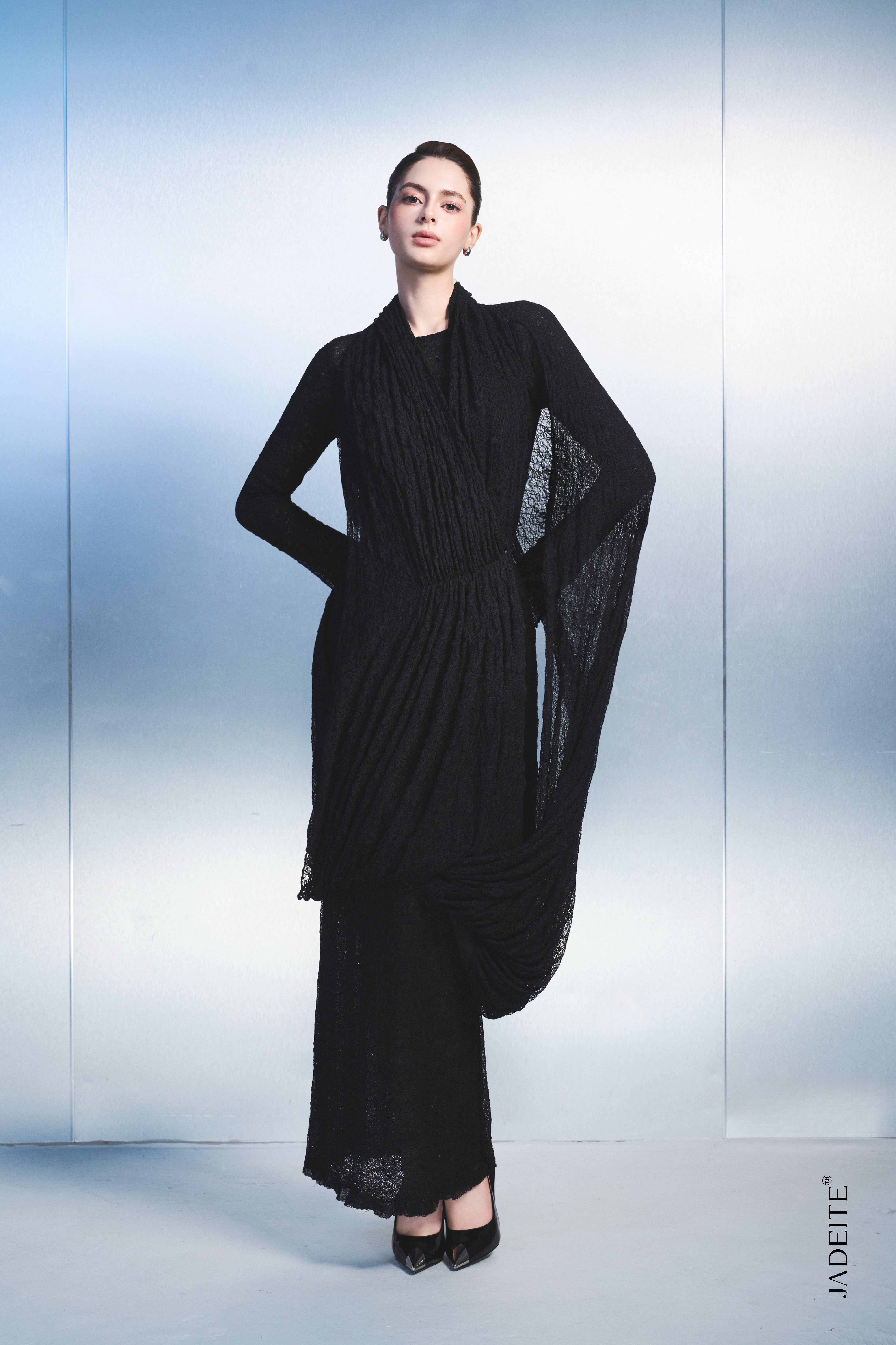 Arian Black Dress x Body Black Long-dress