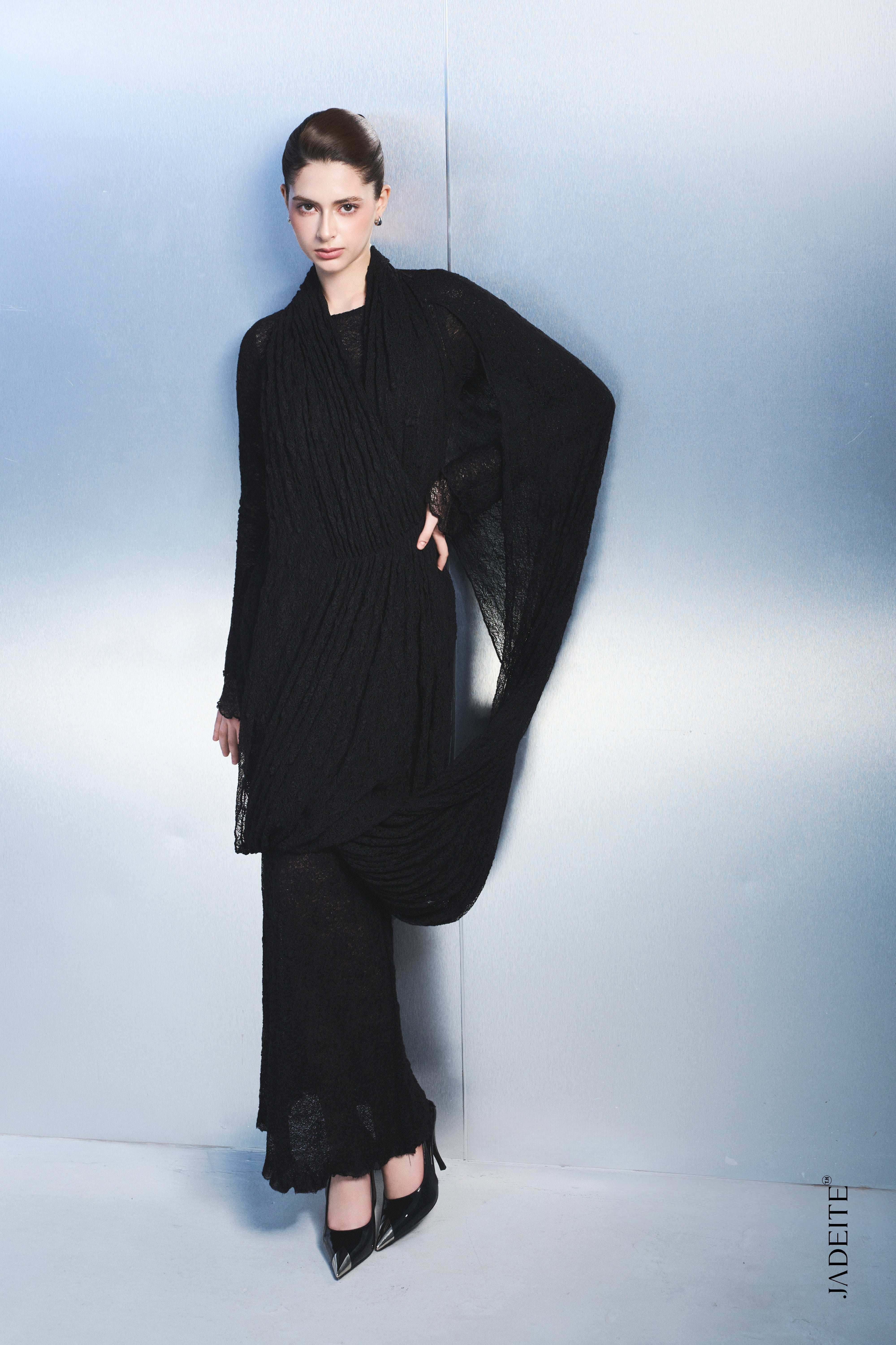 Arian Black Dress x Body Black Long-dress