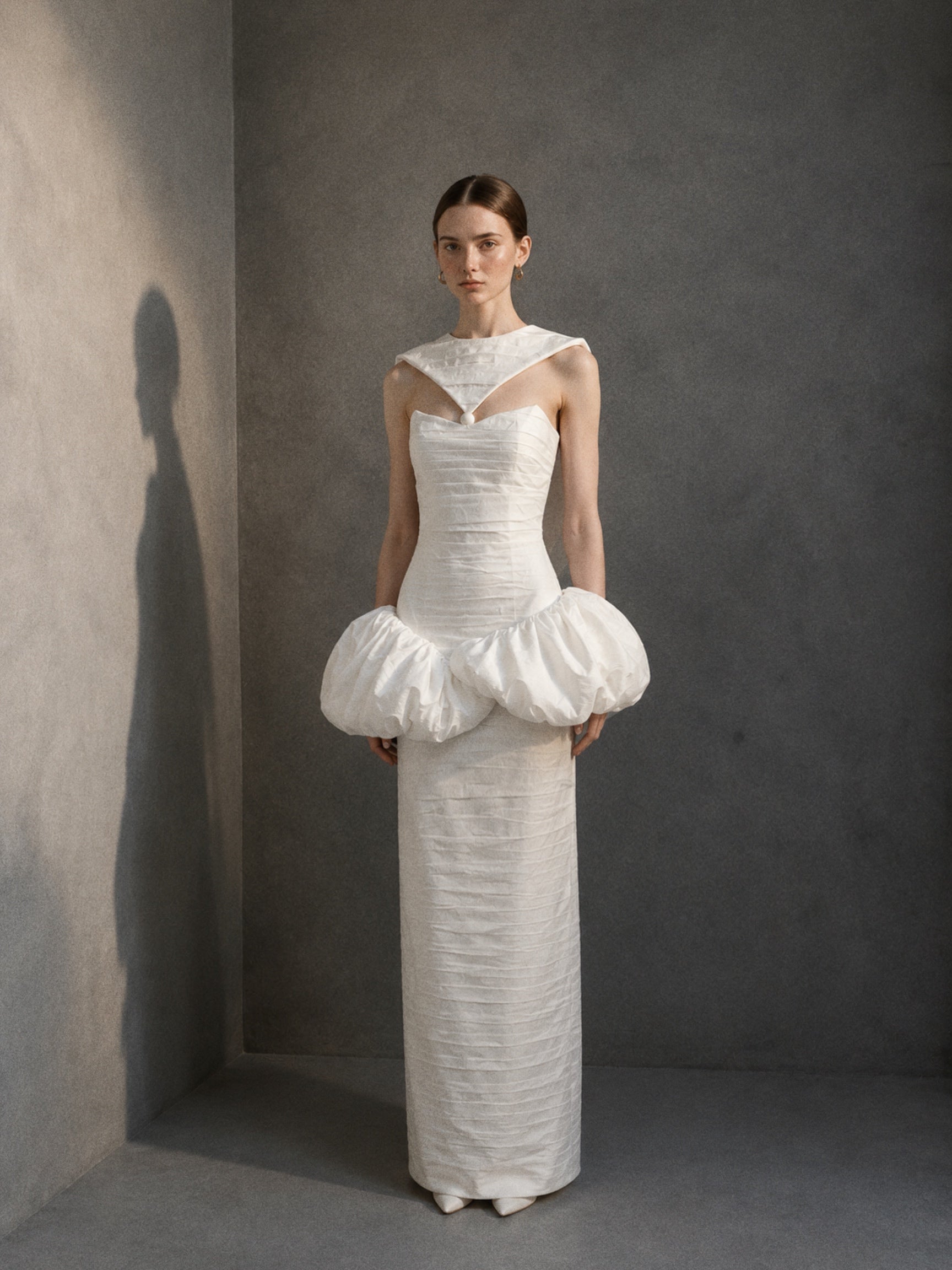 ALBA draped dress