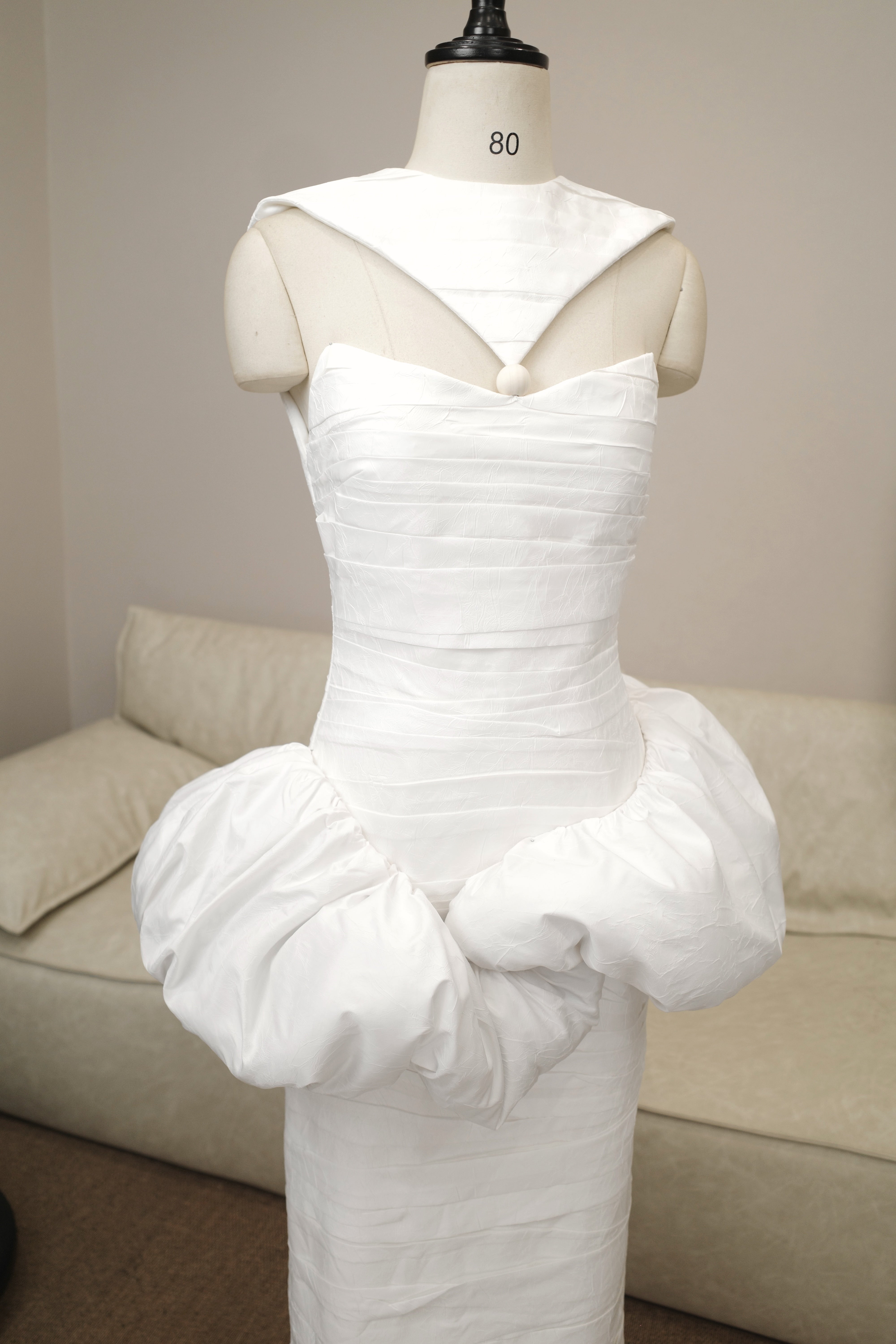 ALBA draped dress