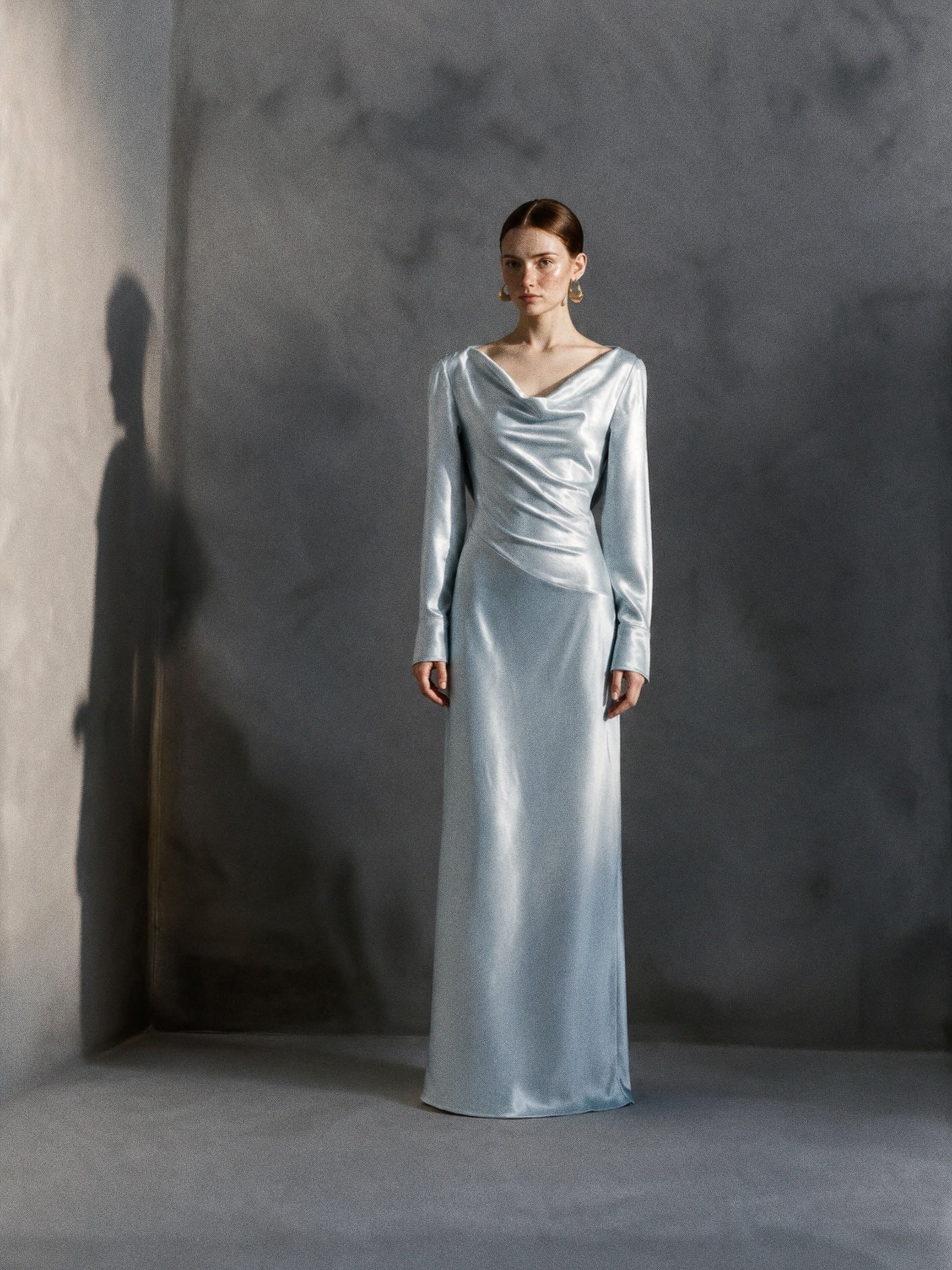 ALBA B Draped Dress