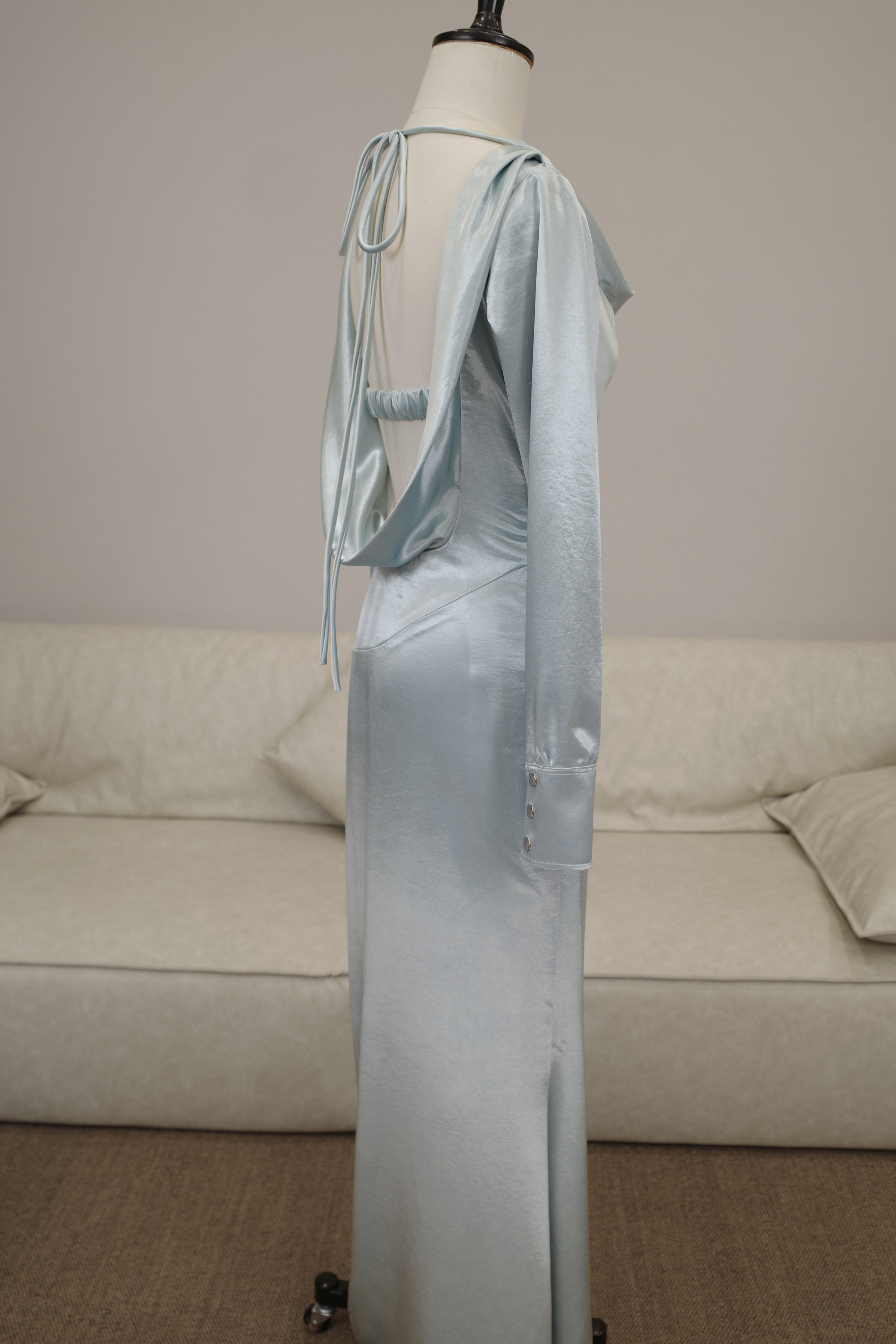 ALBA B Draped Dress
