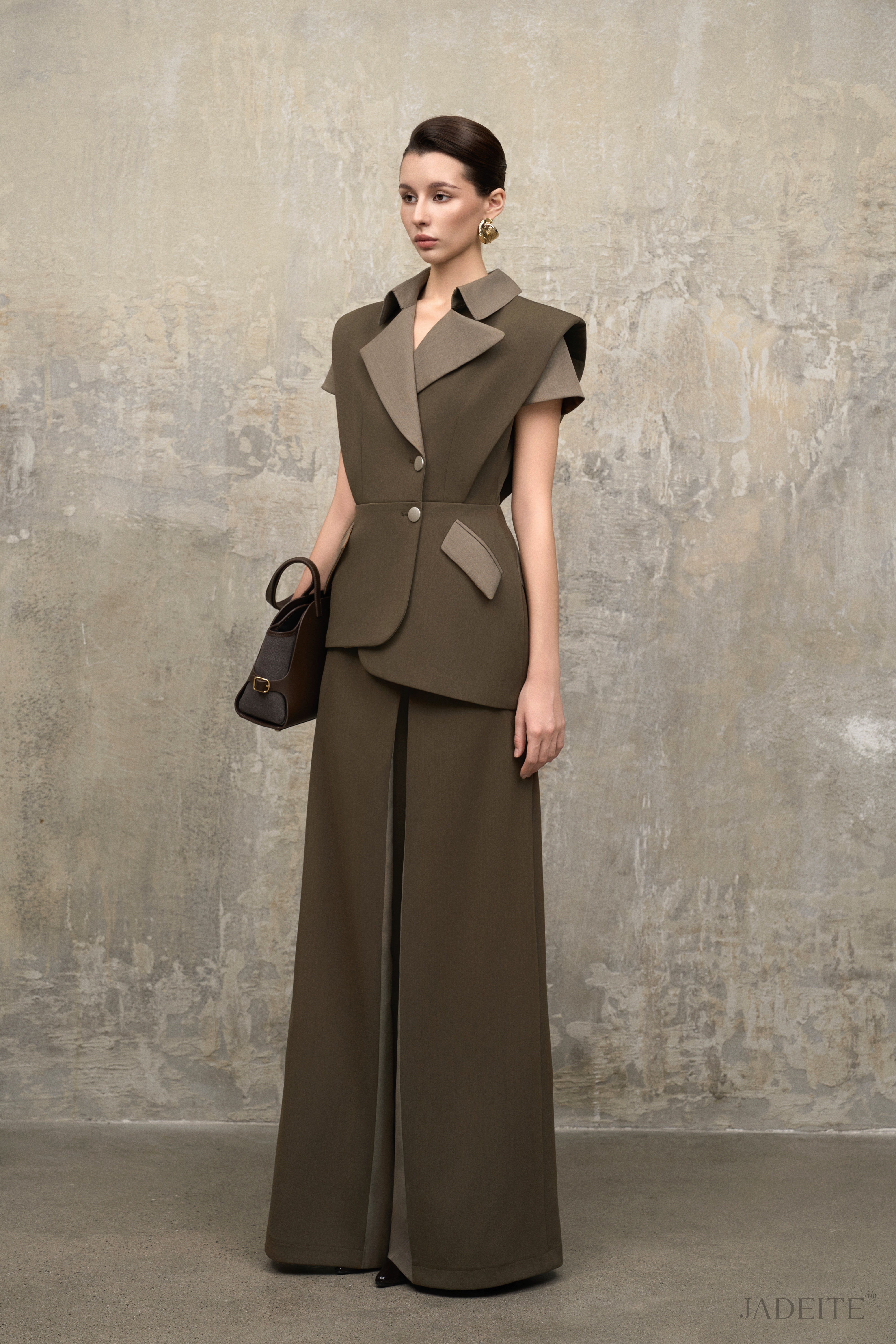 Structure Moss 2-Side Gilet Vest x Moss 2-Side Pants