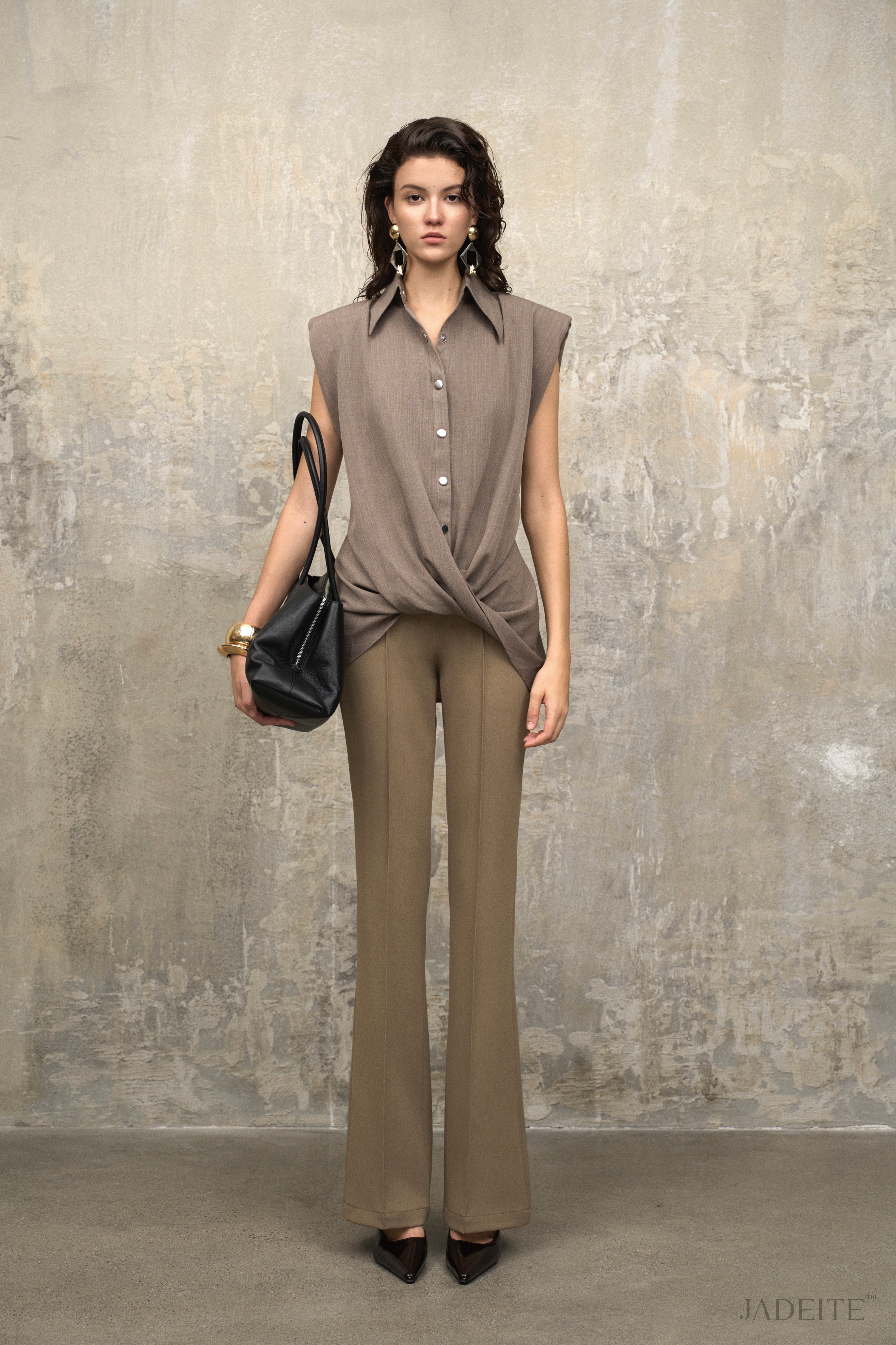 Twist Shirt x Olive Mist Pants