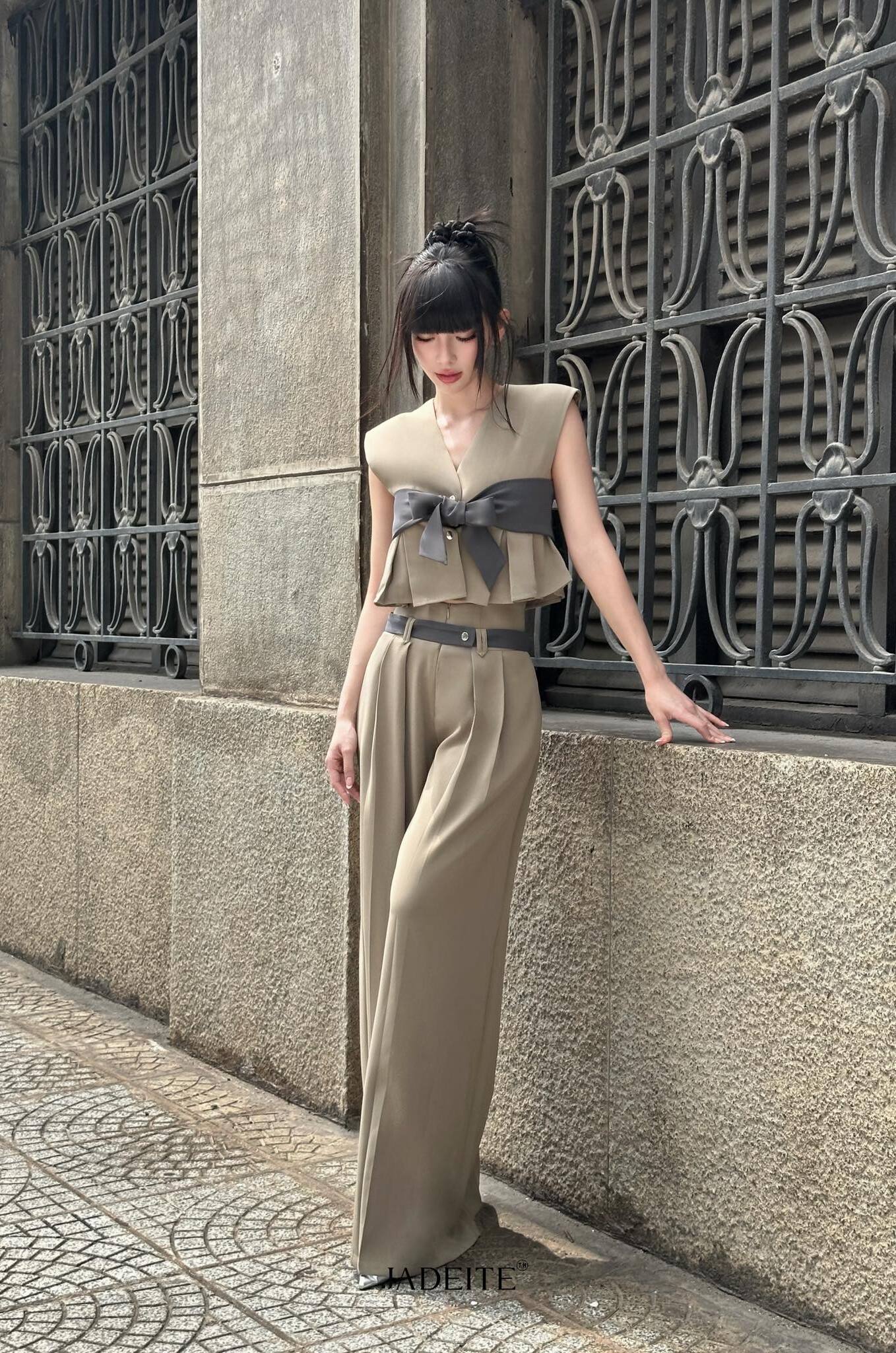 Vie Moss Top x Vie Moss Pants
