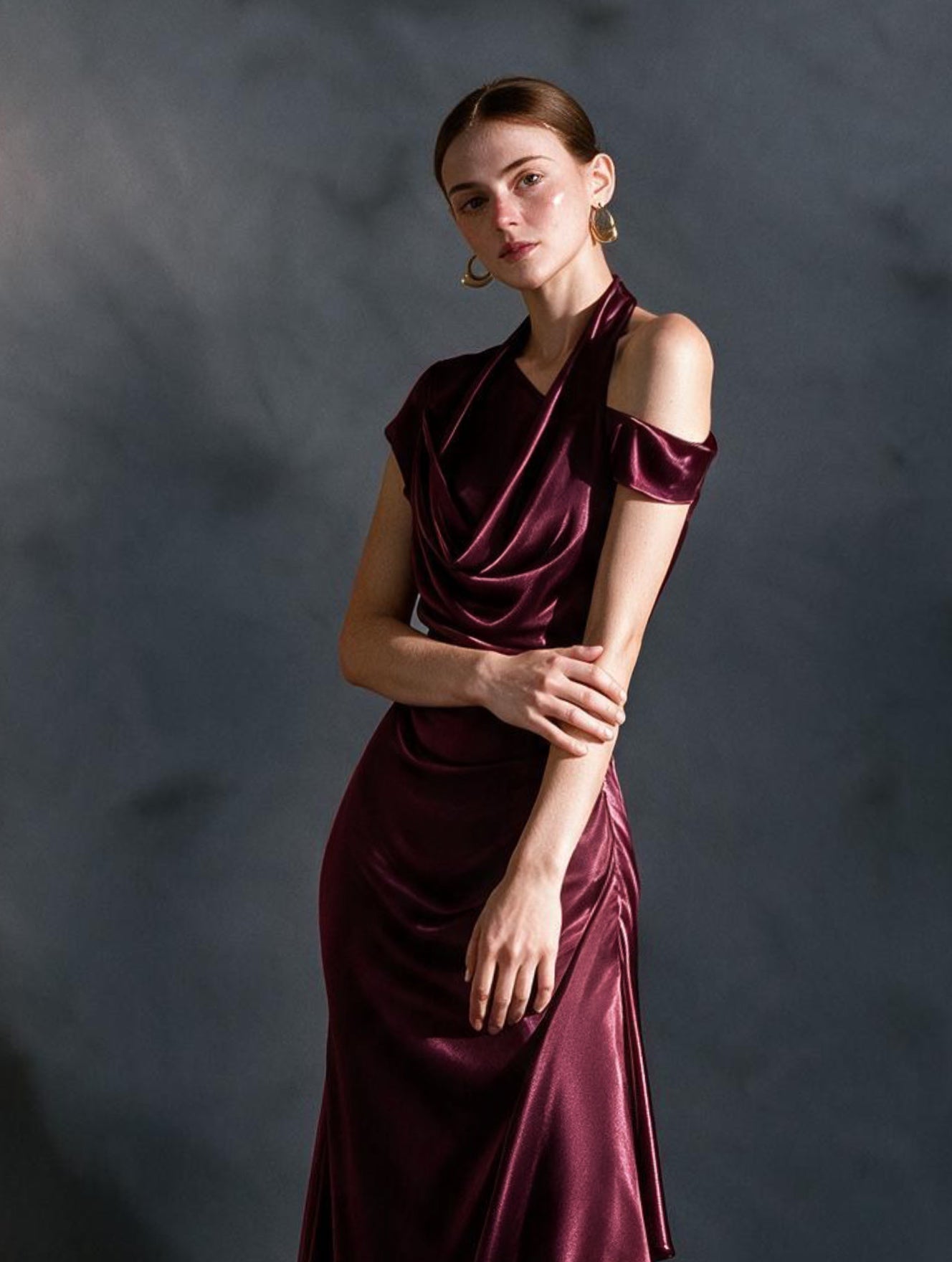 VINA Draped Dress