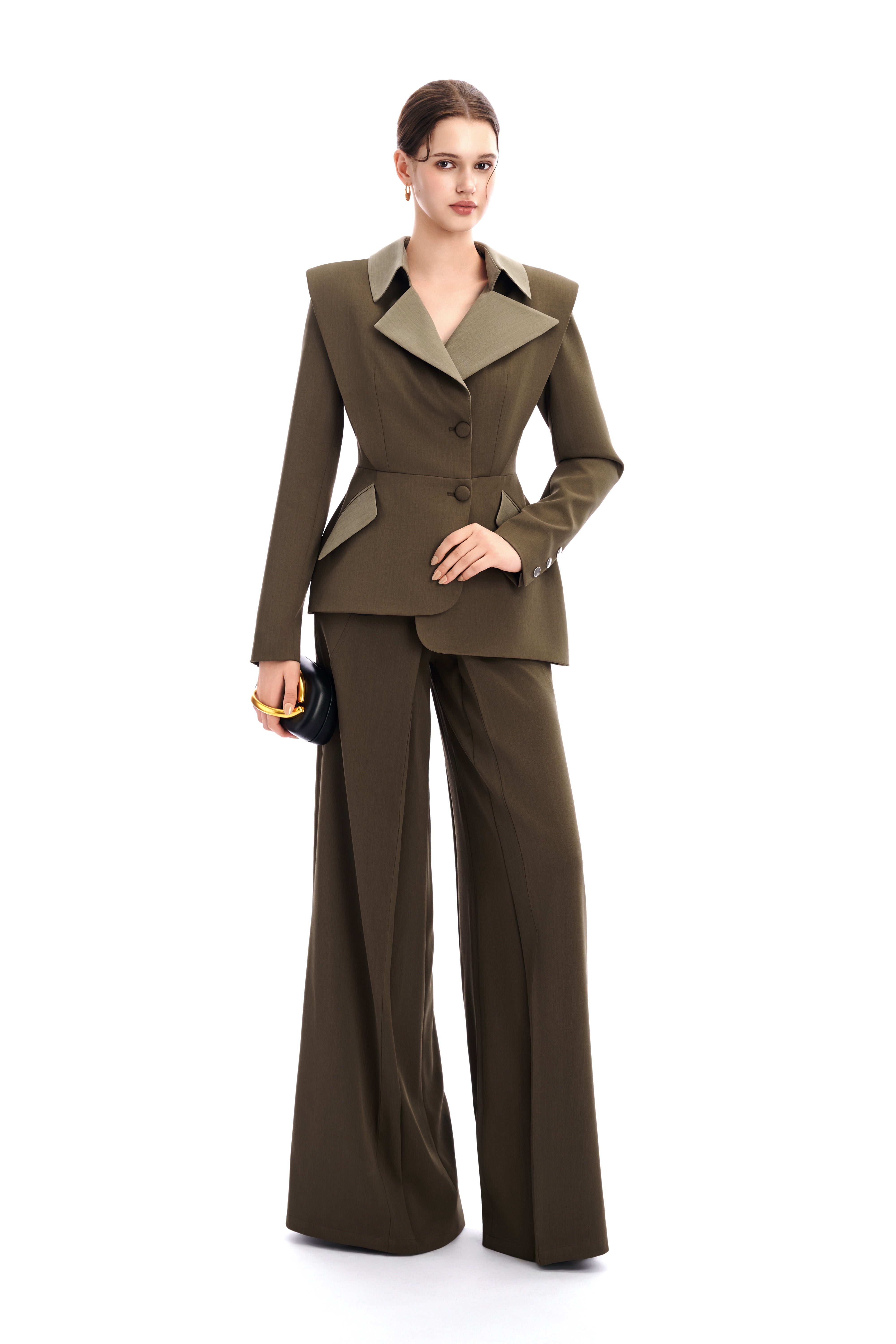 Structure Moss 2-Side Long Sleeve Vest x Moss 2-Side Pants