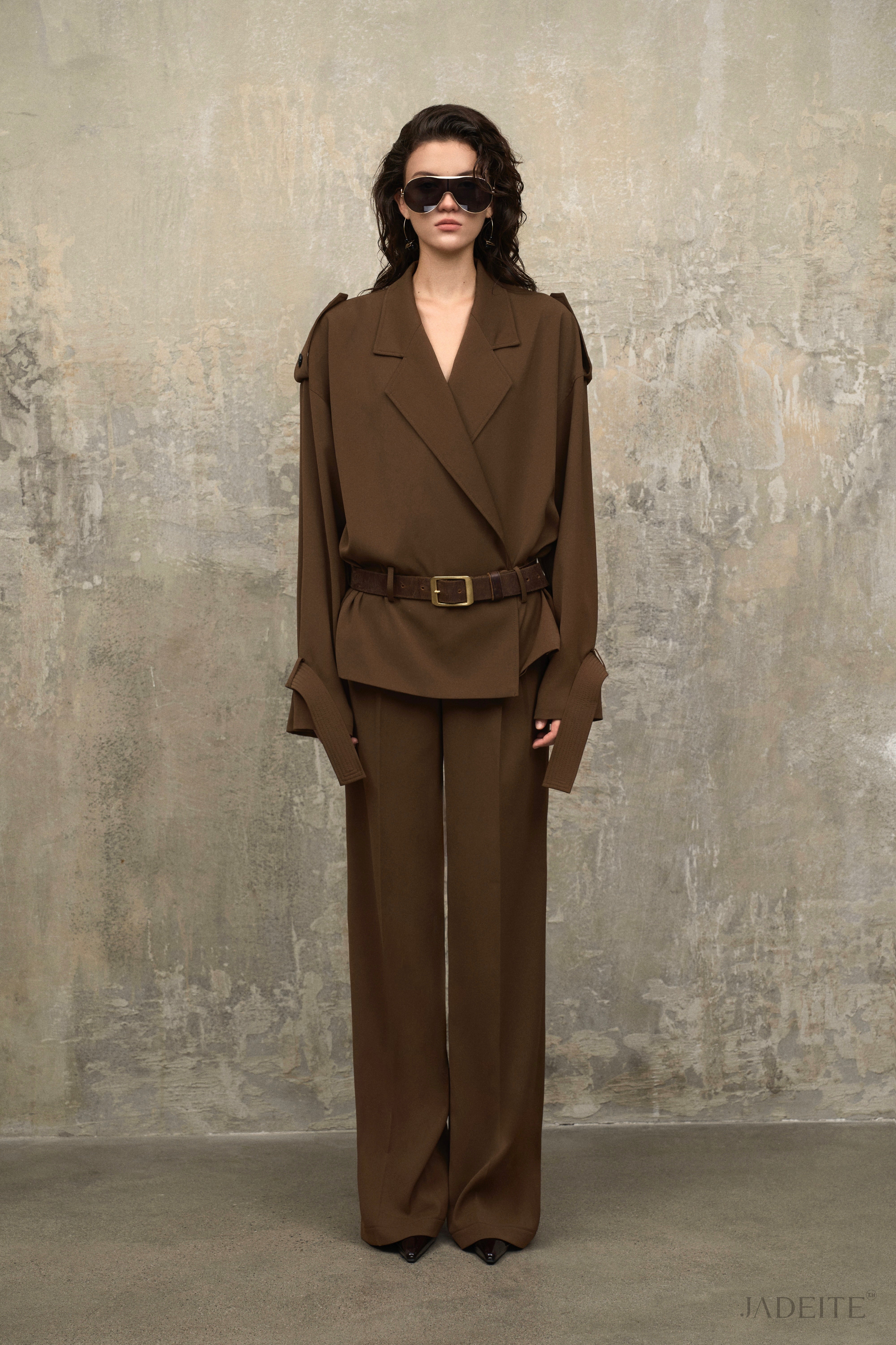 Collar-Oversized Jacket x Collar Ver2 Pants