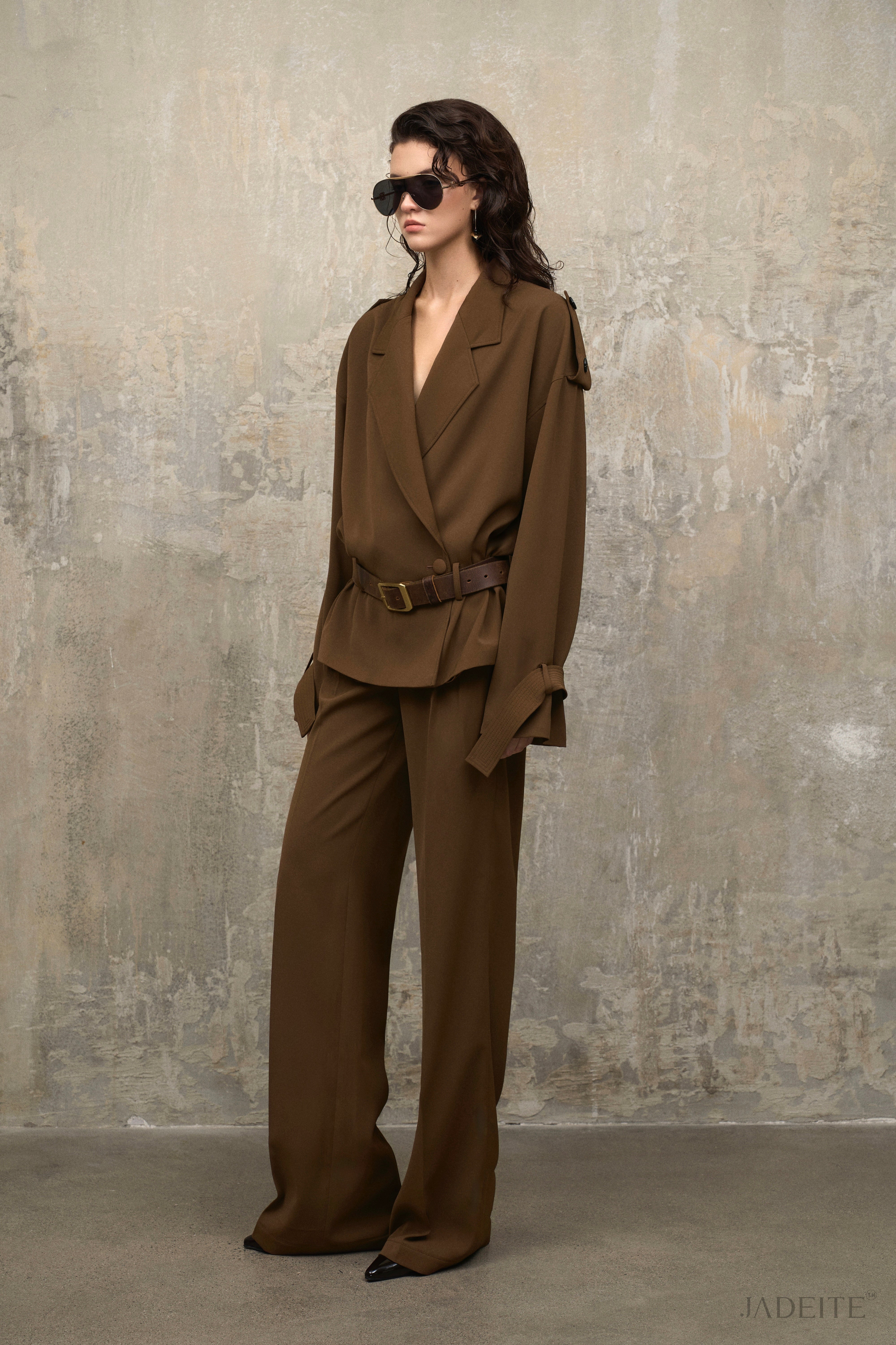 Collar-Oversized Jacket x Collar Ver2 Pants