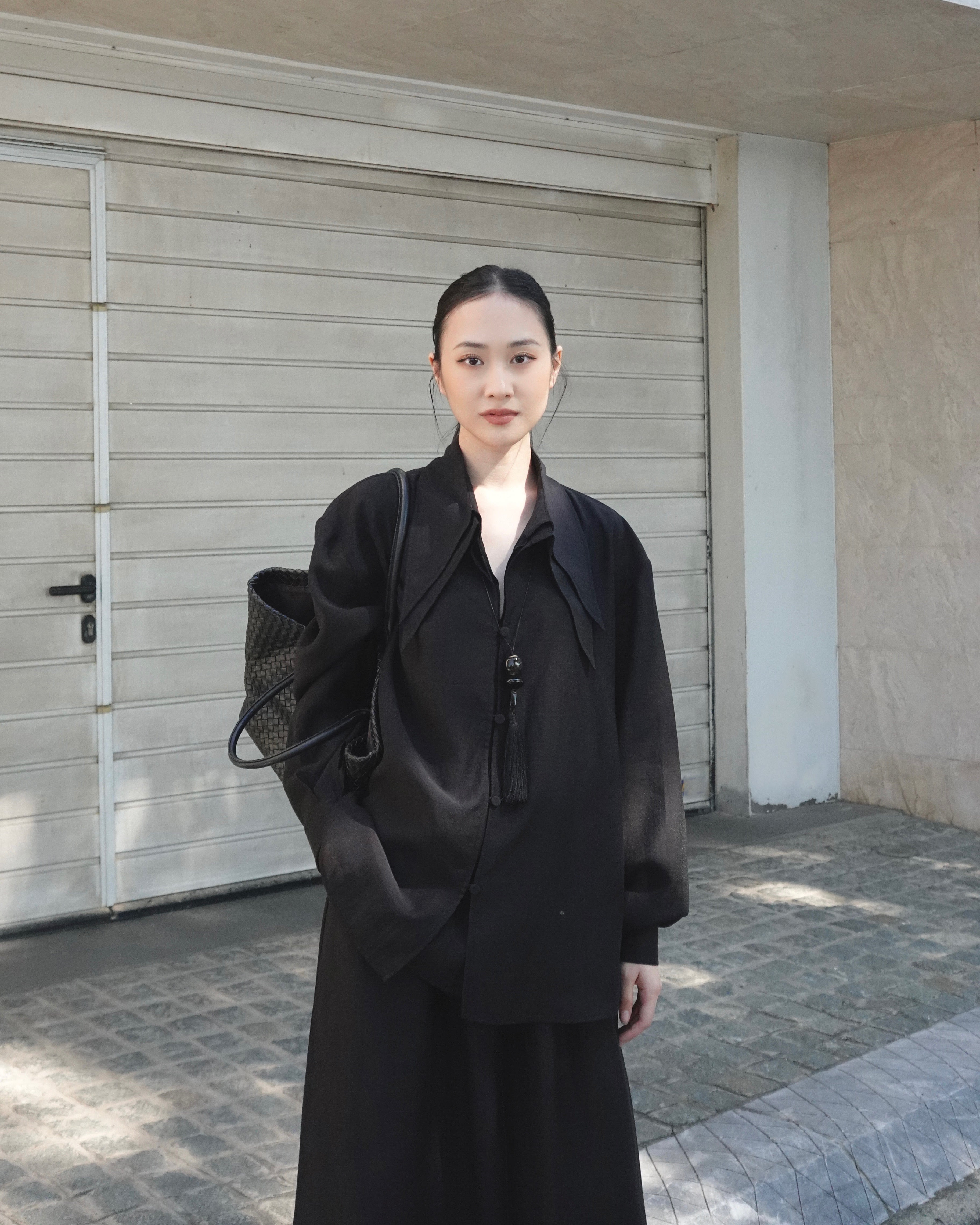 Linen Top x Layer Trousers