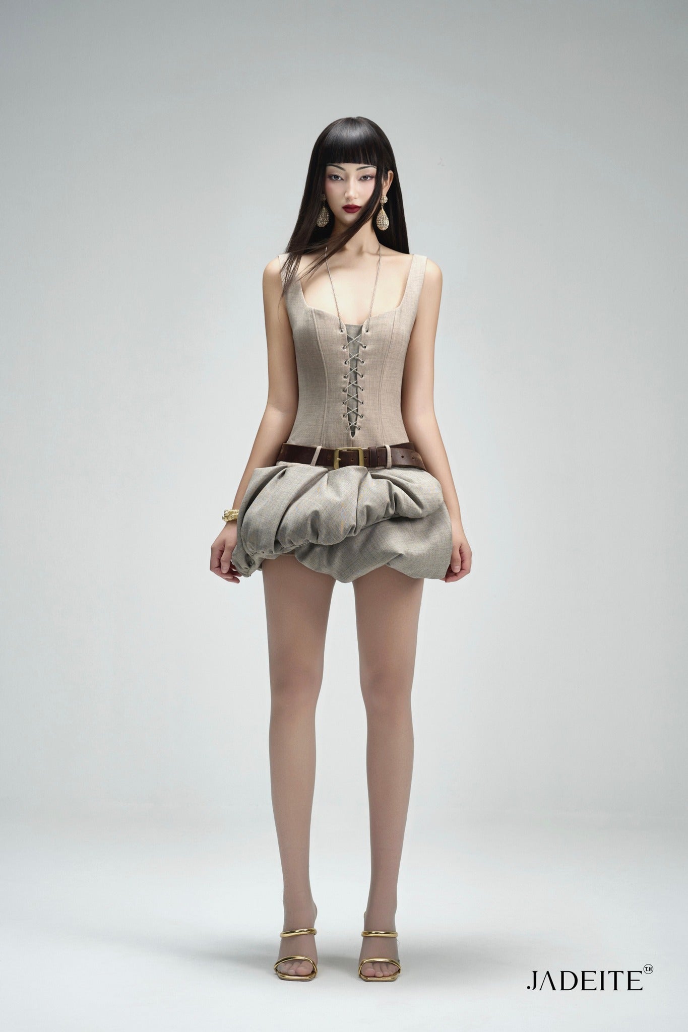 Caramel Bloom Dress - Jadeiteth