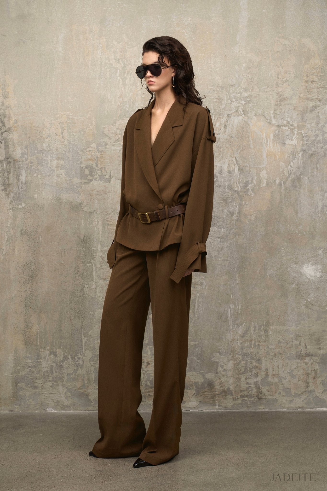 Collar-Oversized Jacket x Collar Ver2 Pants - Jadeiteth