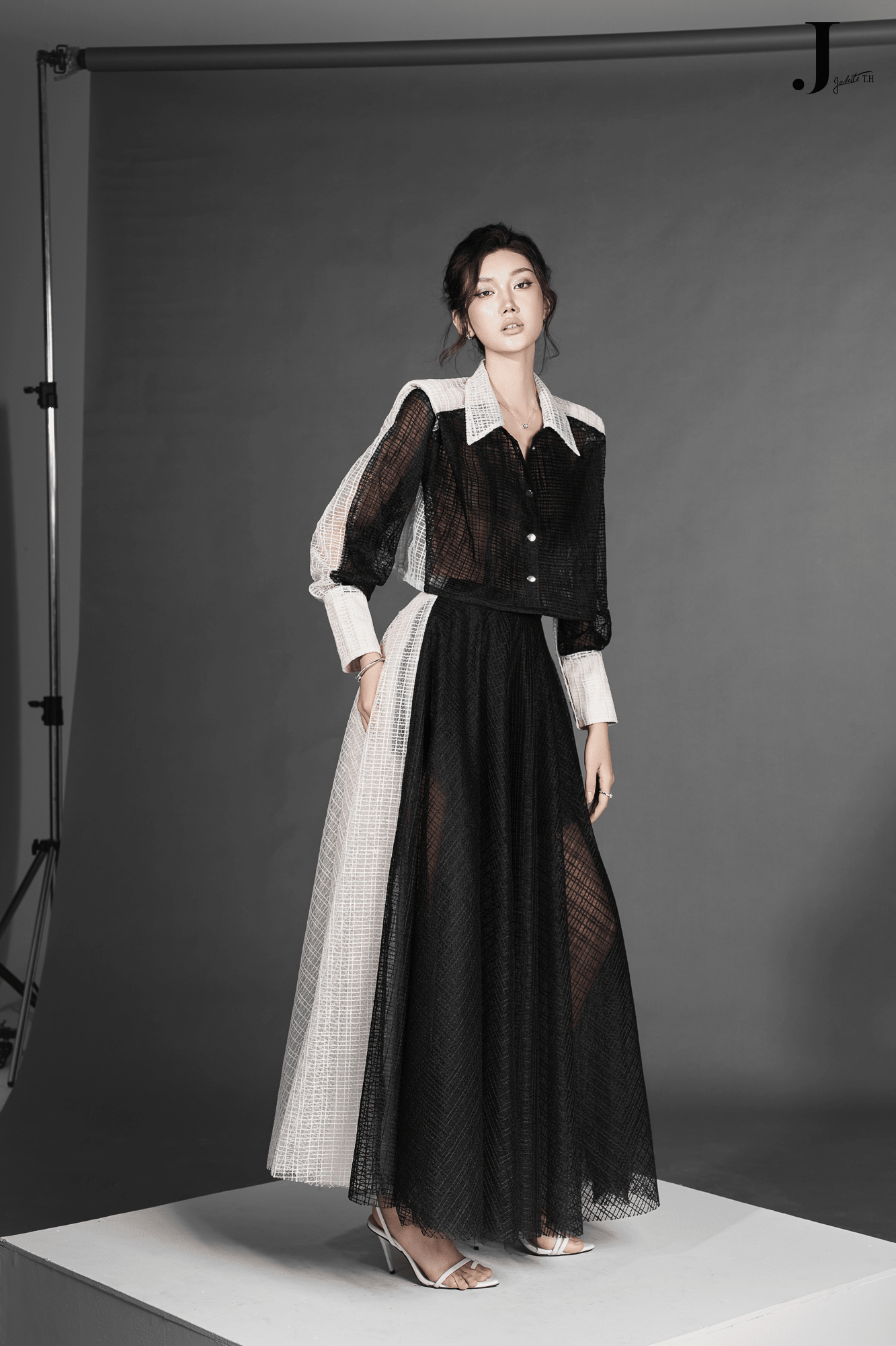 Cruella Crop Shirt & Cruella O Skirt - Jadeiteth