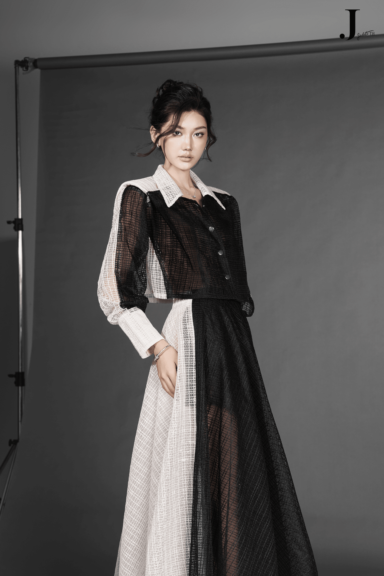 Cruella Crop Shirt & Cruella O Skirt - Jadeiteth