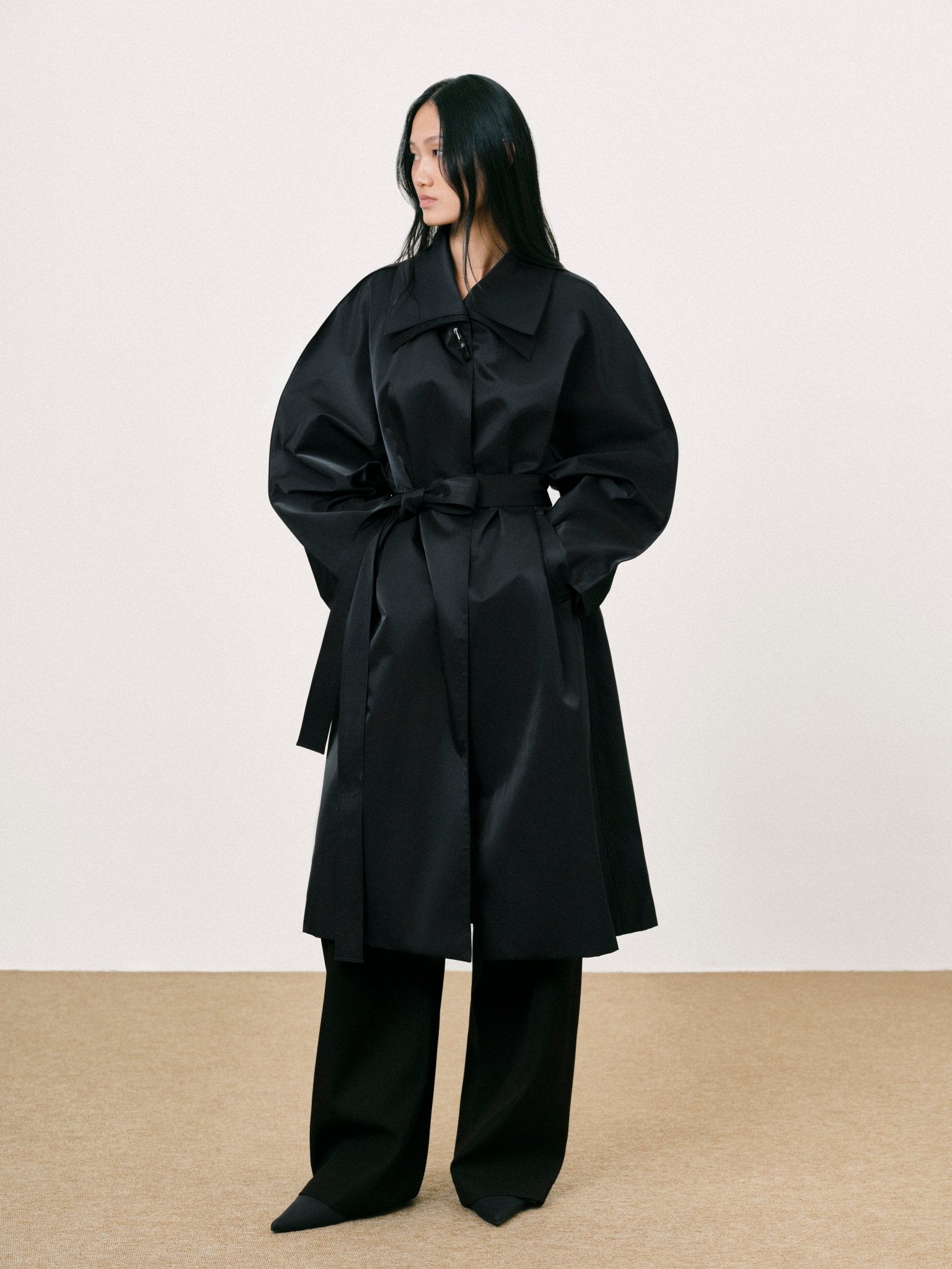Double Collar Coat - Jadeiteth