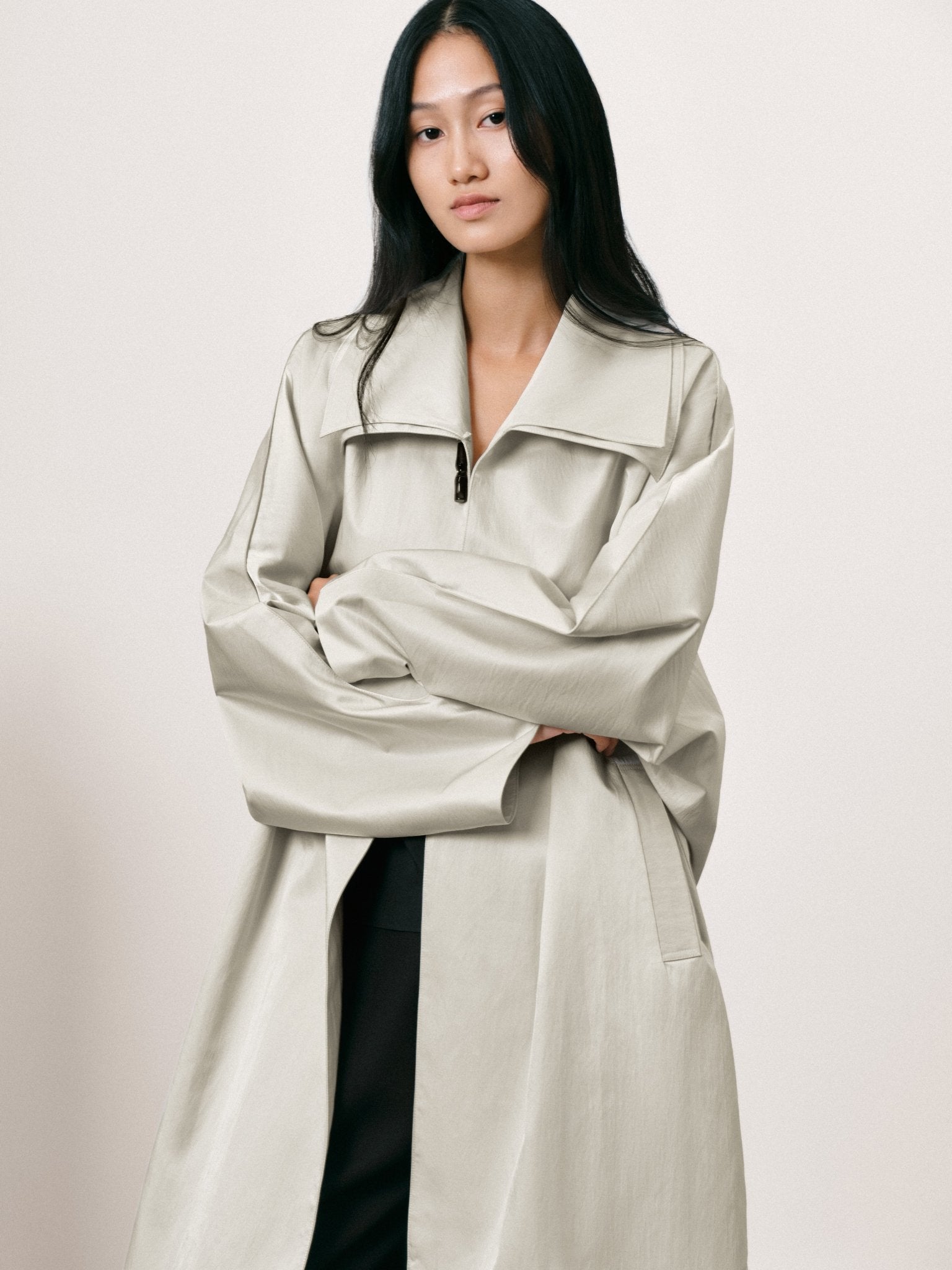 Double Collar Coat - Jadeiteth