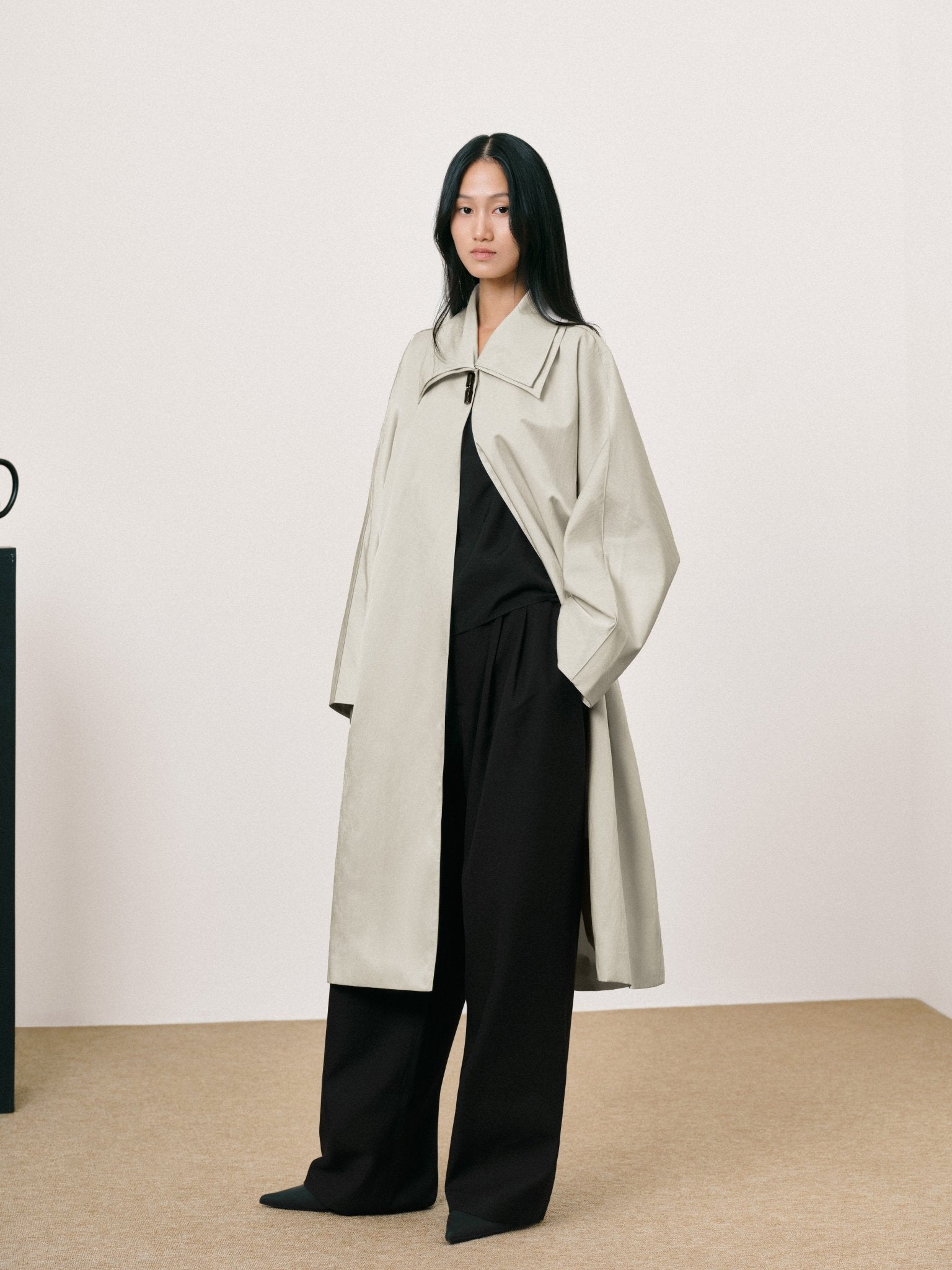 Double Collar Coat - Jadeiteth