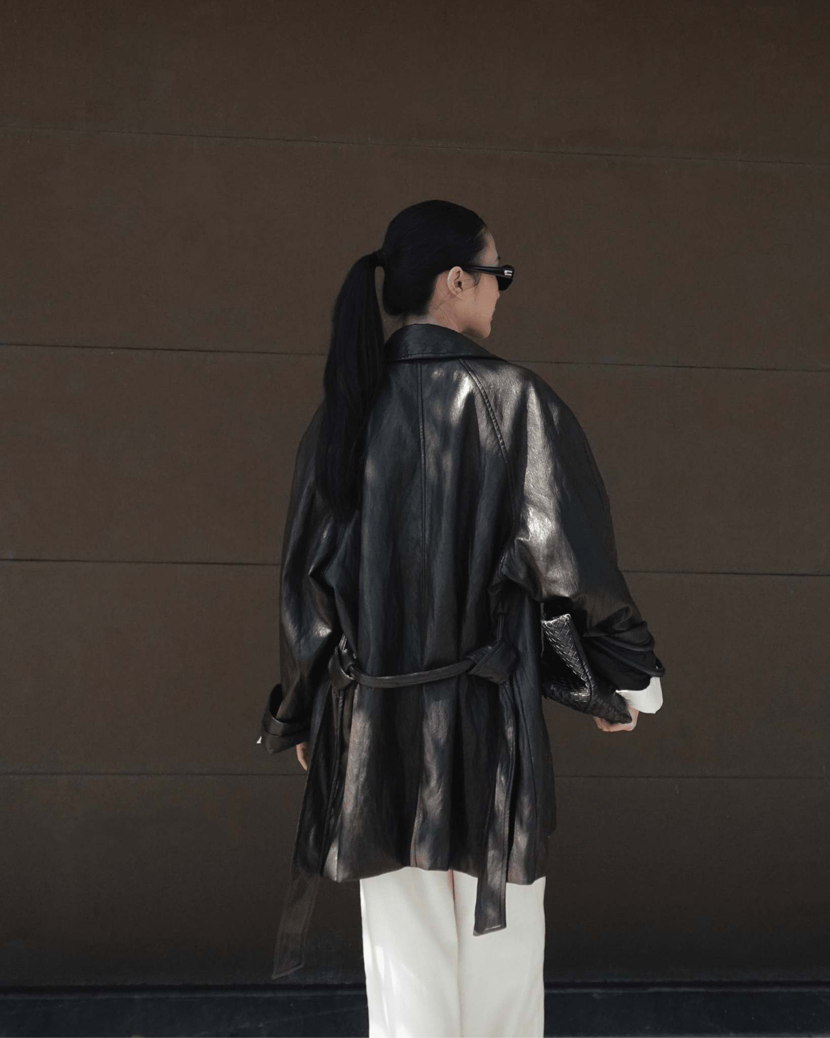 Double Collar Shirt x Linen Straight Trousers - Jadeiteth