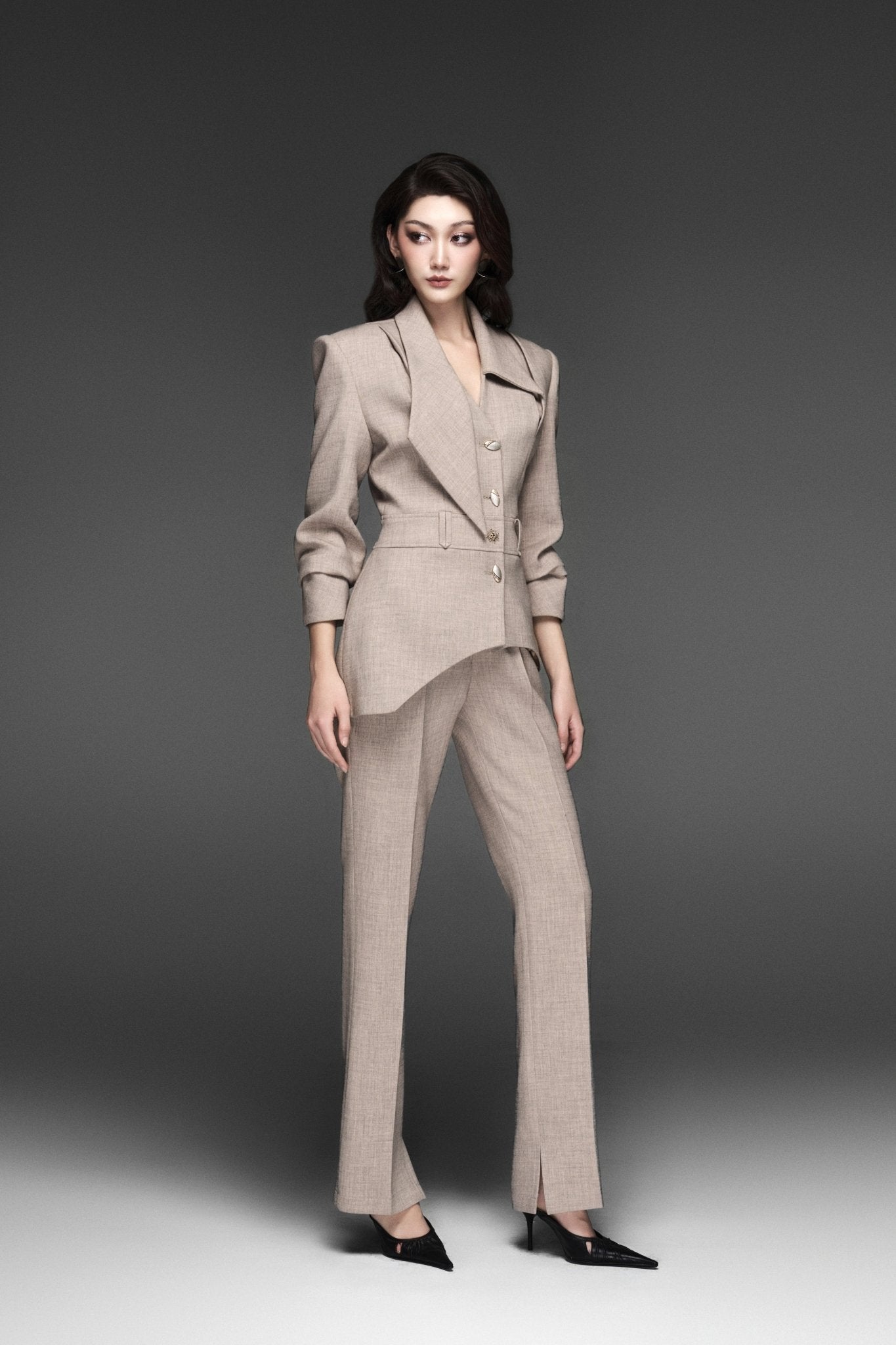 Dune Jacket & Linear Flow Trousers - Jadeiteth