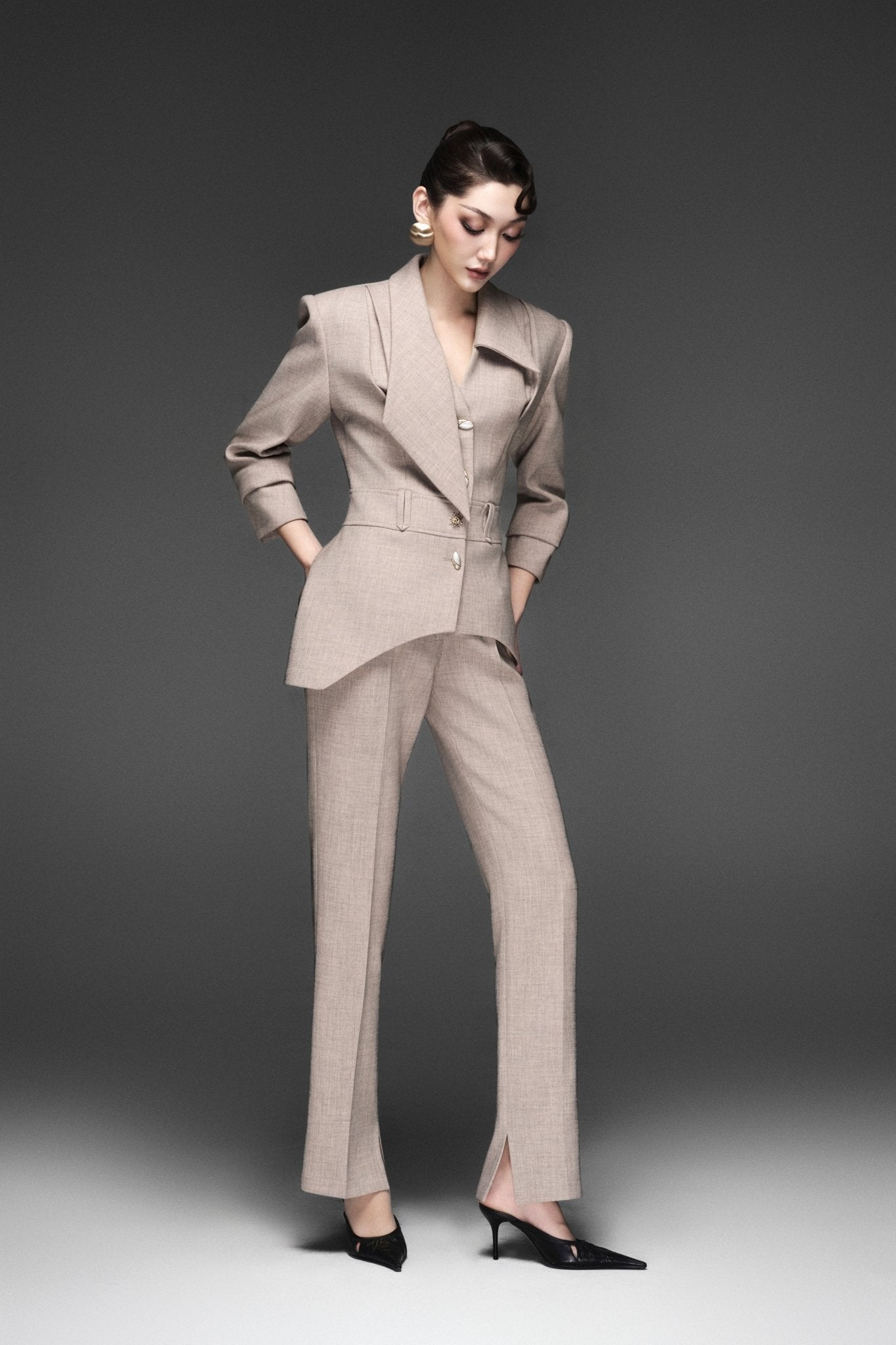 Dune Jacket & Linear Flow Trousers - Jadeiteth