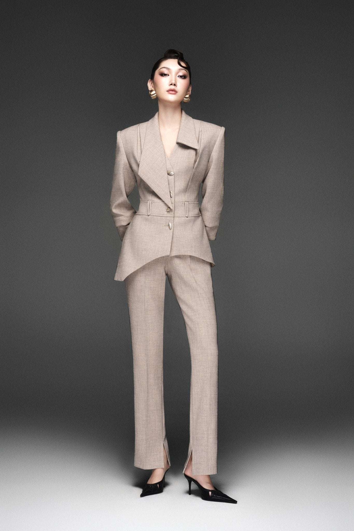 Dune Jacket & Linear Flow Trousers - Jadeiteth