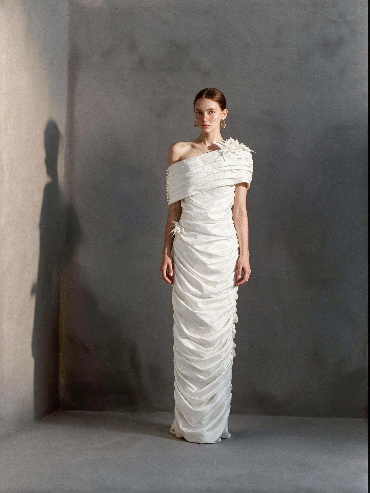 ELYSIA Draped Dress - Jadeiteth