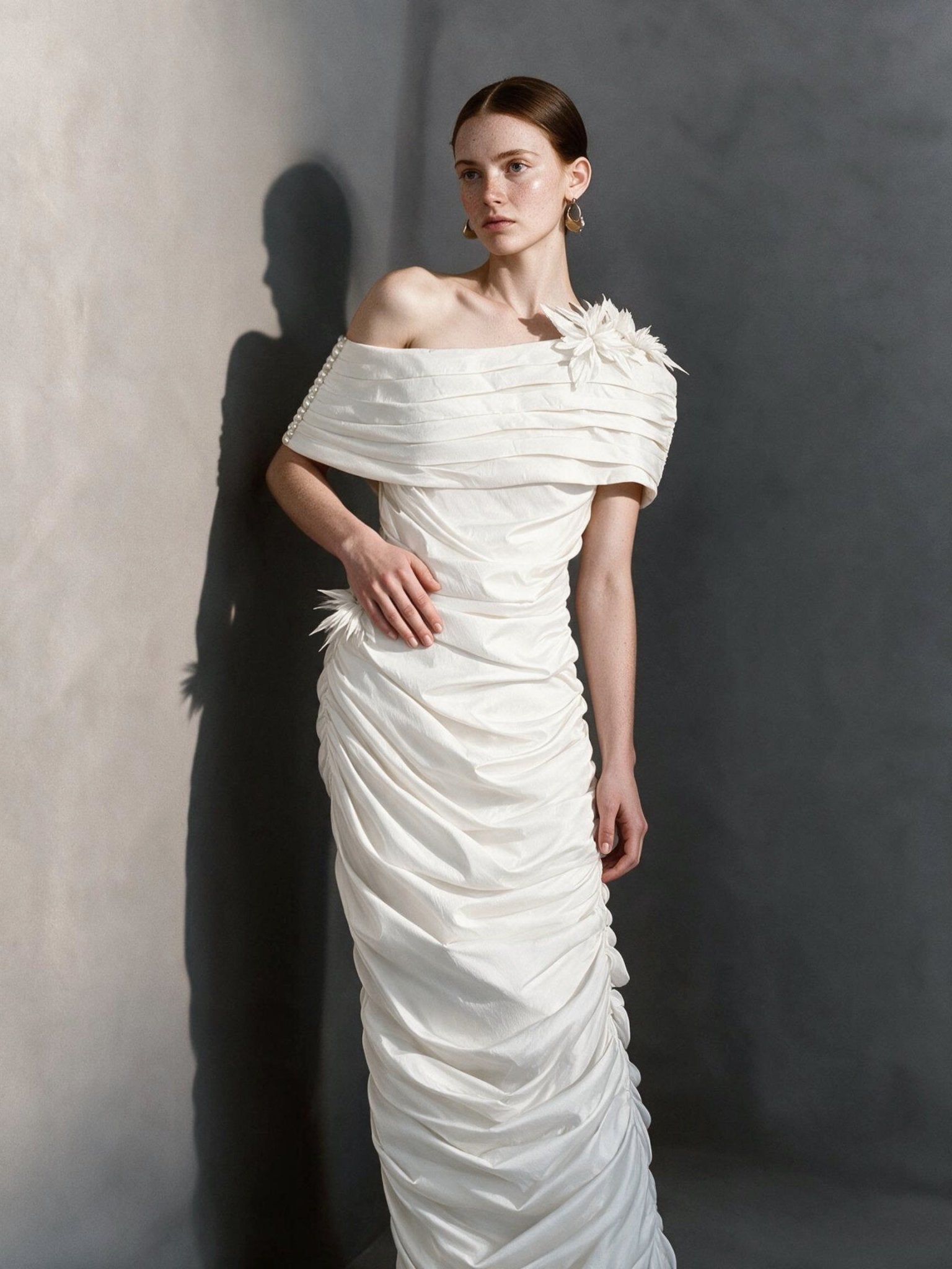 ELYSIA Draped Dress - Jadeiteth