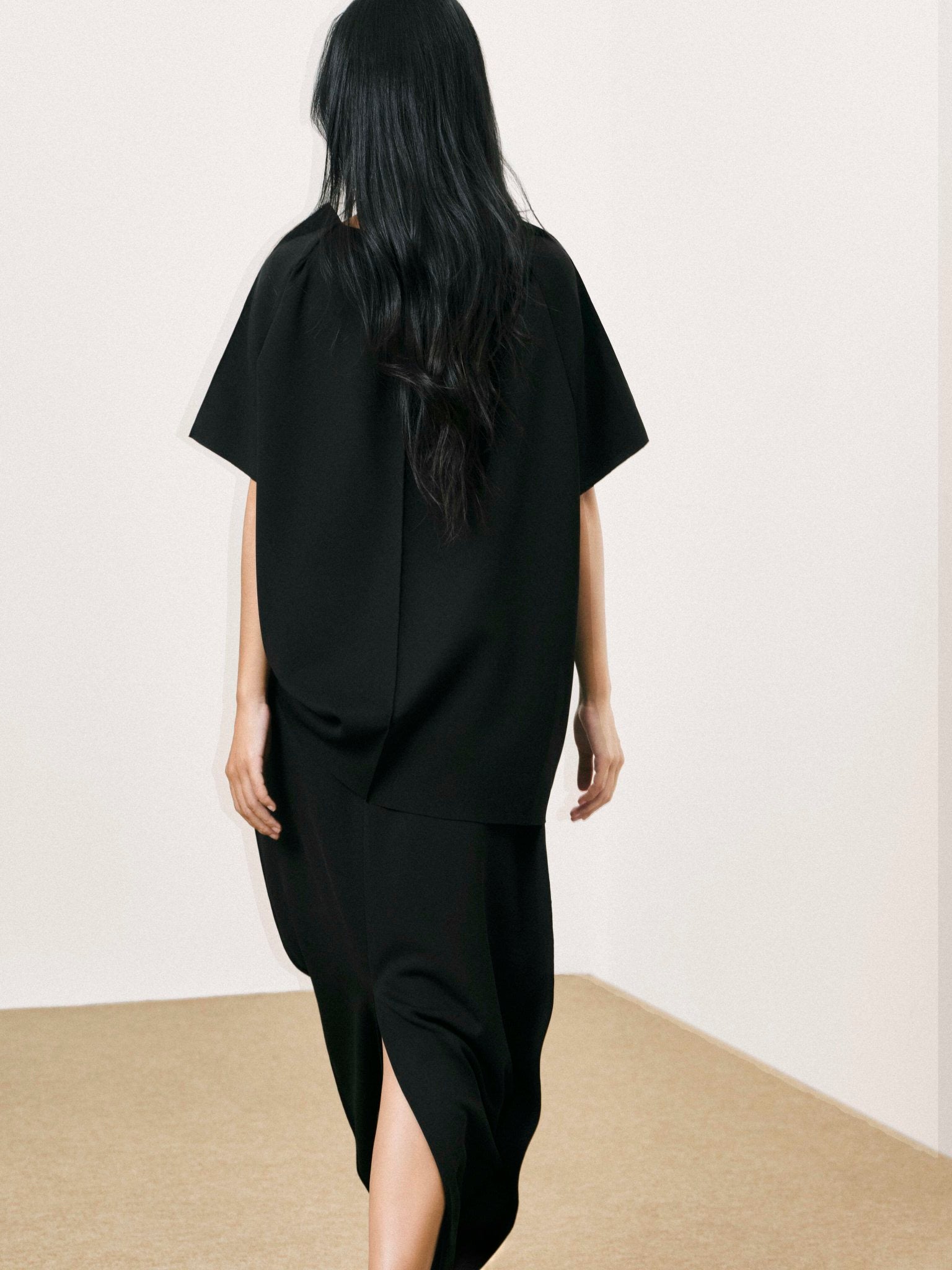 Folded Top x Column Skirt - Jadeiteth