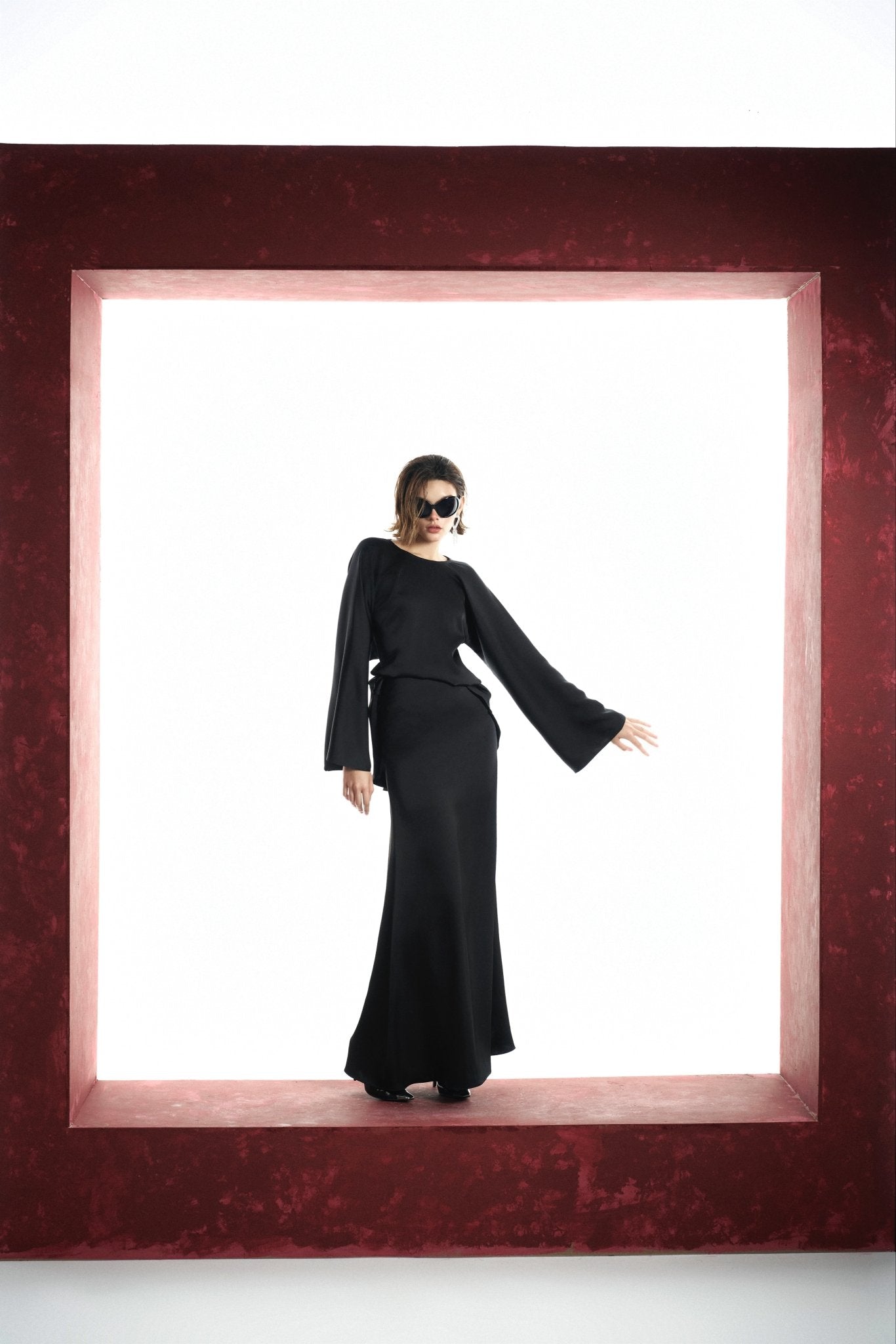 Kim B Cutout & Maxi Skirt - Jadeiteth