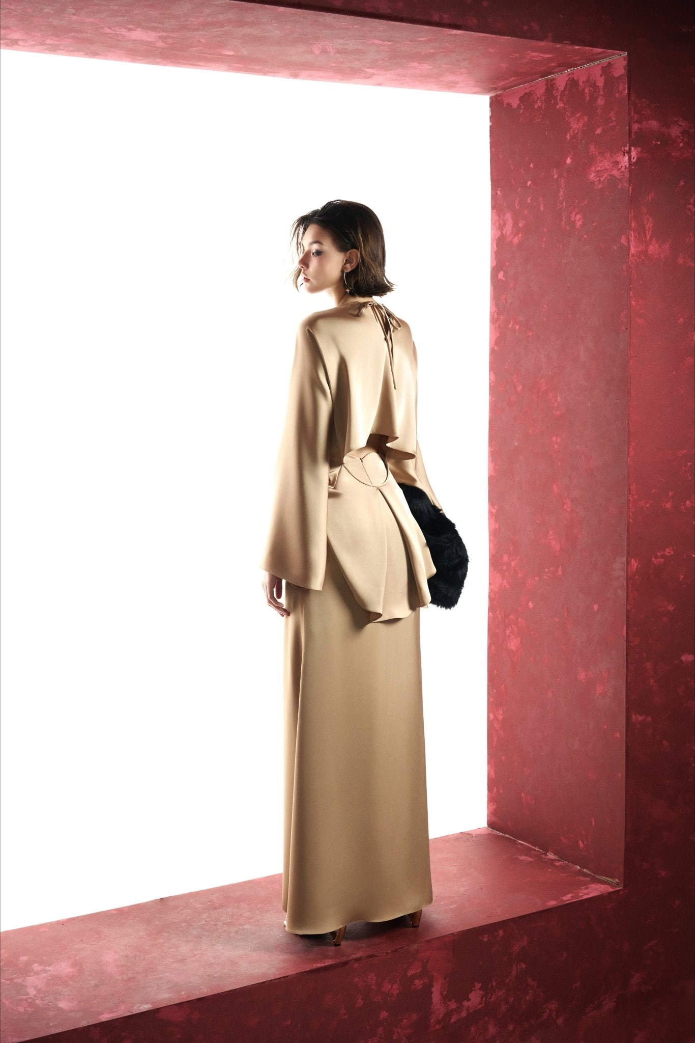 Kim N Cut-out Top & Maxi Skirt - Jadeiteth