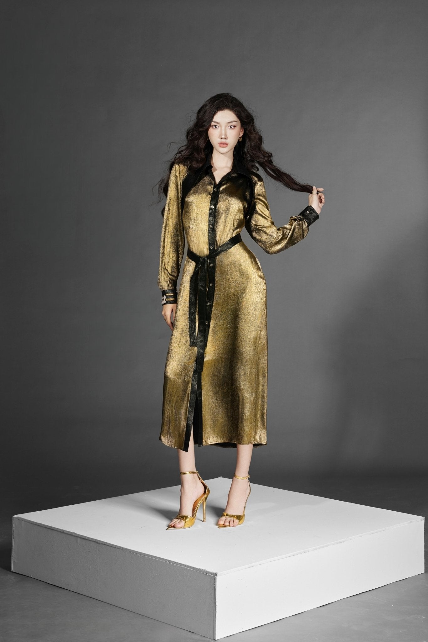 Leon Gold Long-shirt - Jadeiteth