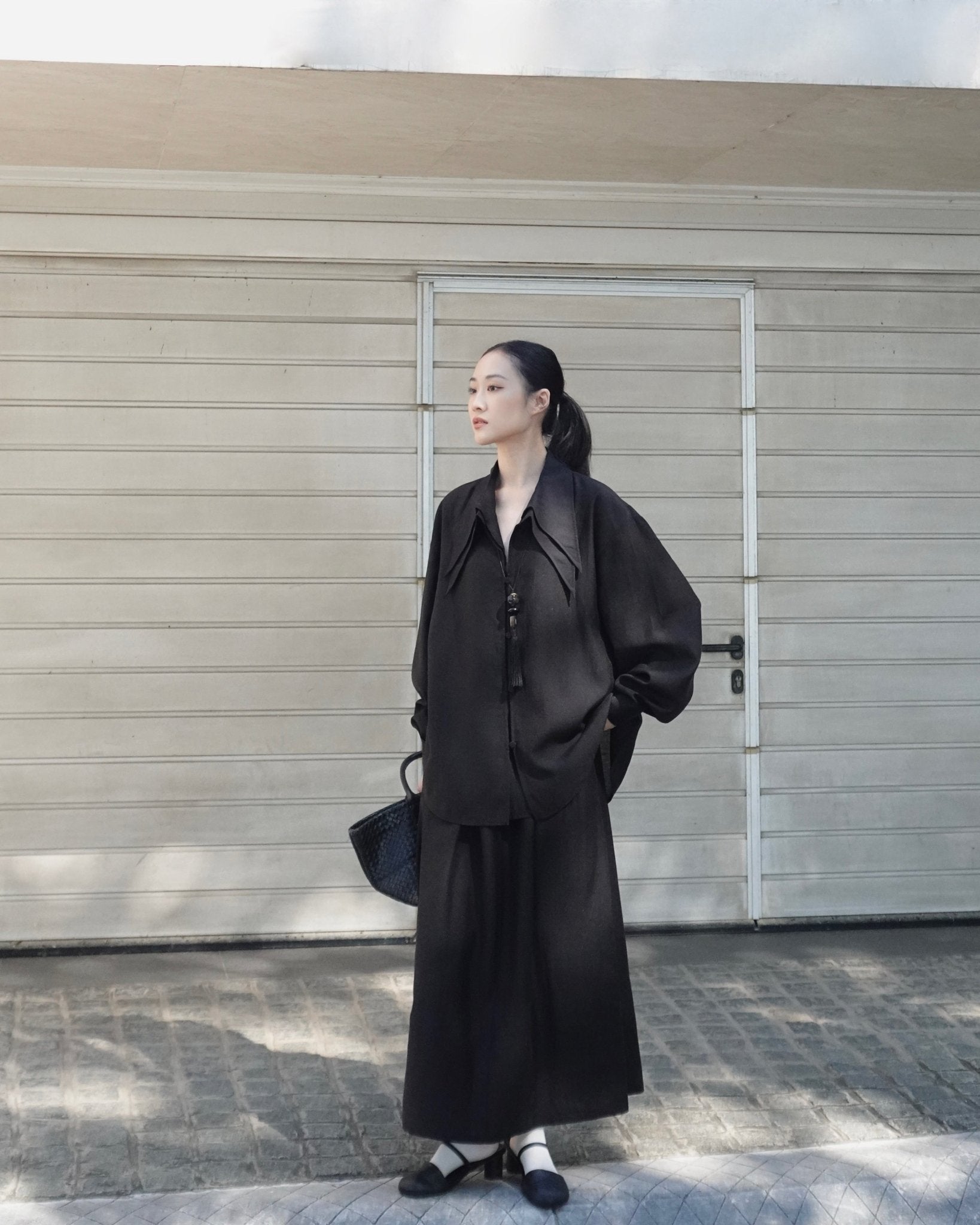 Linen Top x Layer Trousers - Jadeiteth