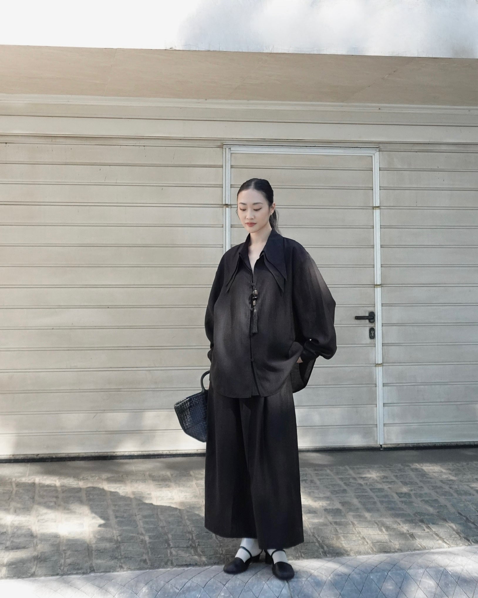 Linen Top x Layer Trousers - Jadeiteth