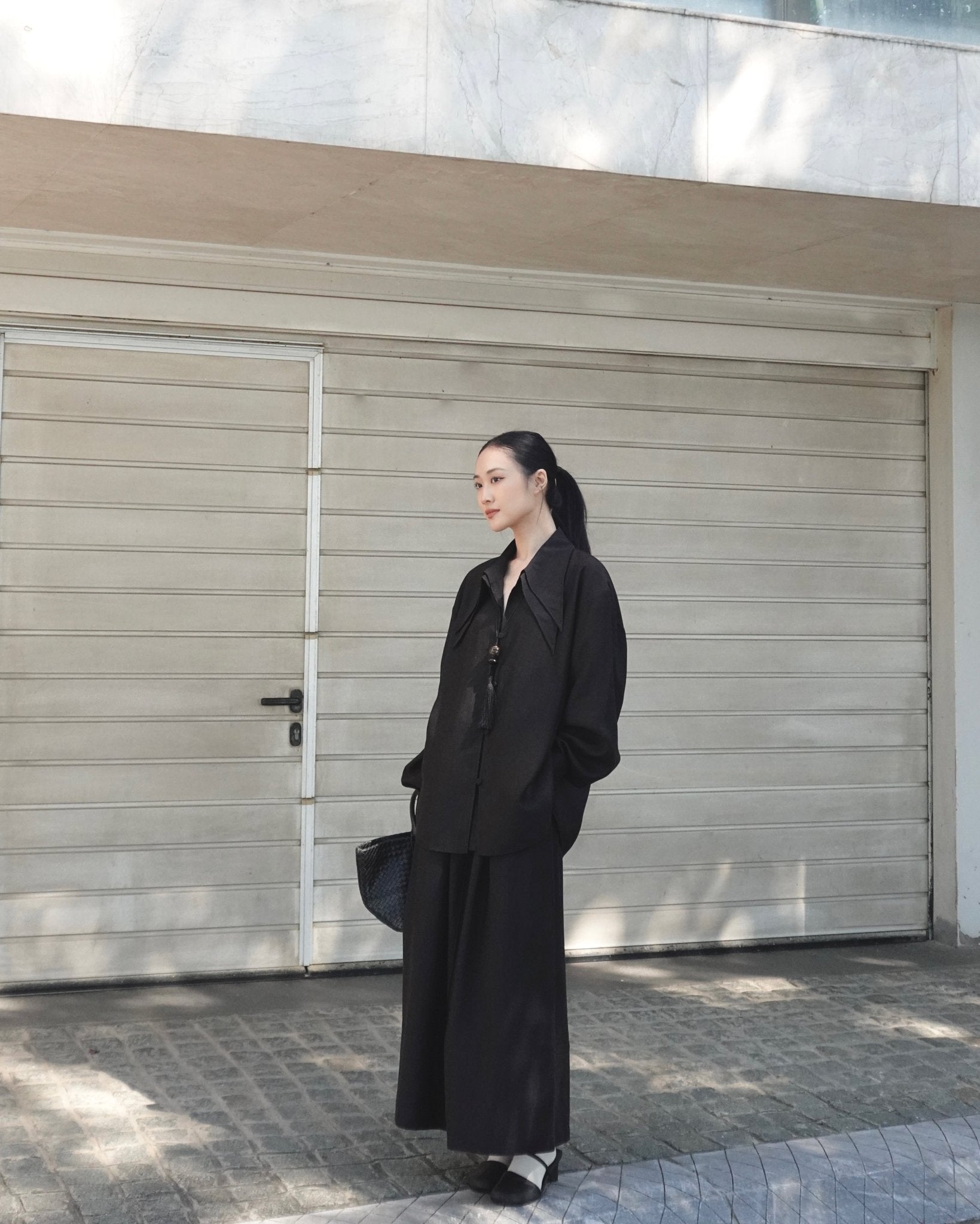 Linen Top x Layer Trousers - Jadeiteth