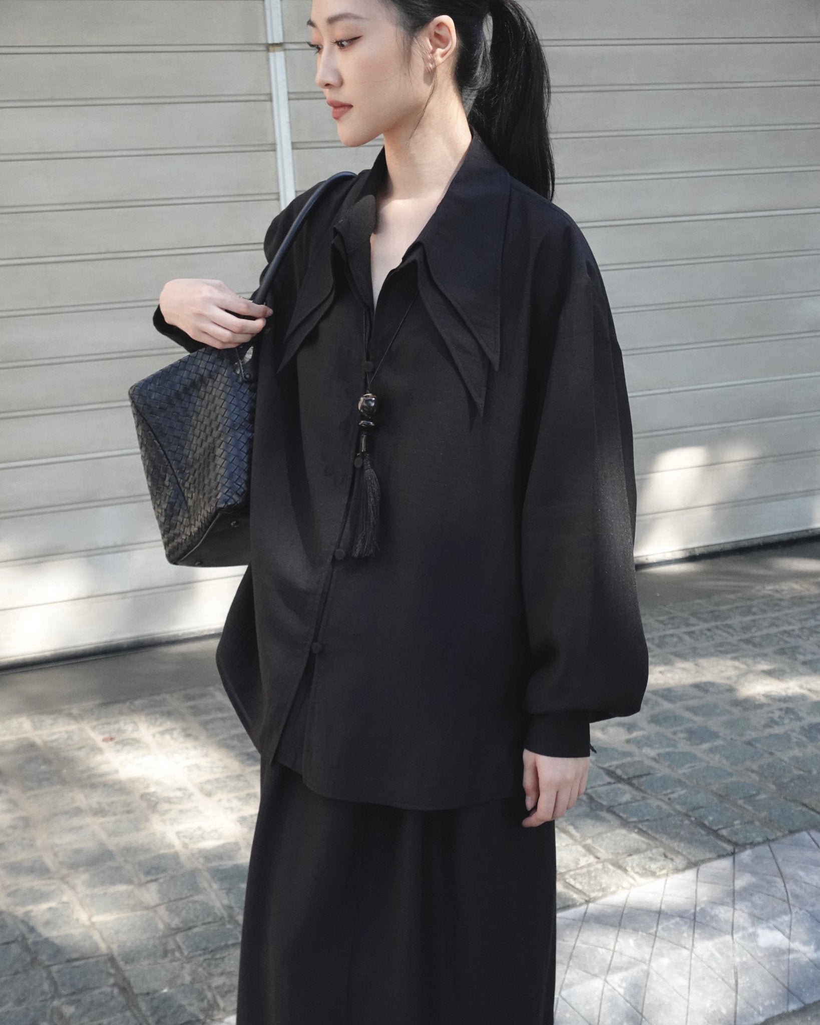 Linen Top x Layer Trousers - Jadeiteth