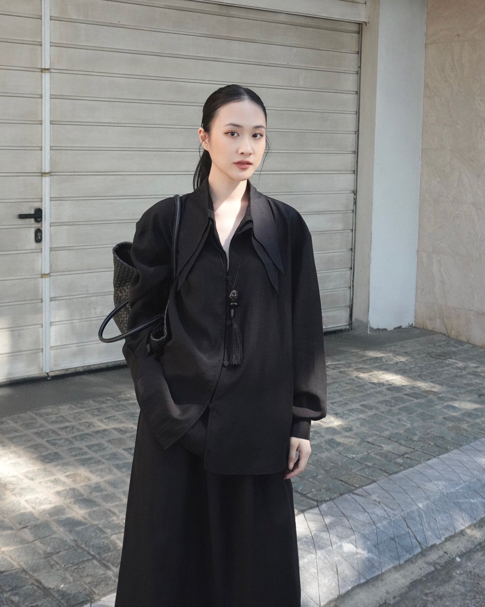 Linen Top x Layer Trousers - Jadeiteth