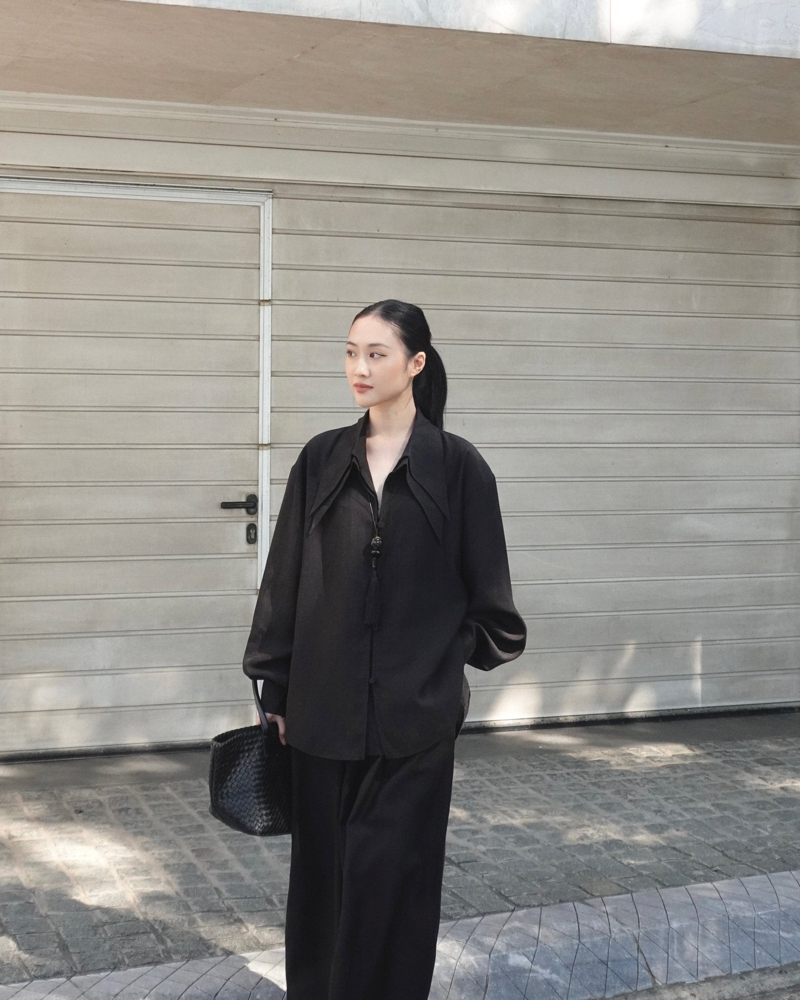 Linen Top x Layer Trousers - Jadeiteth