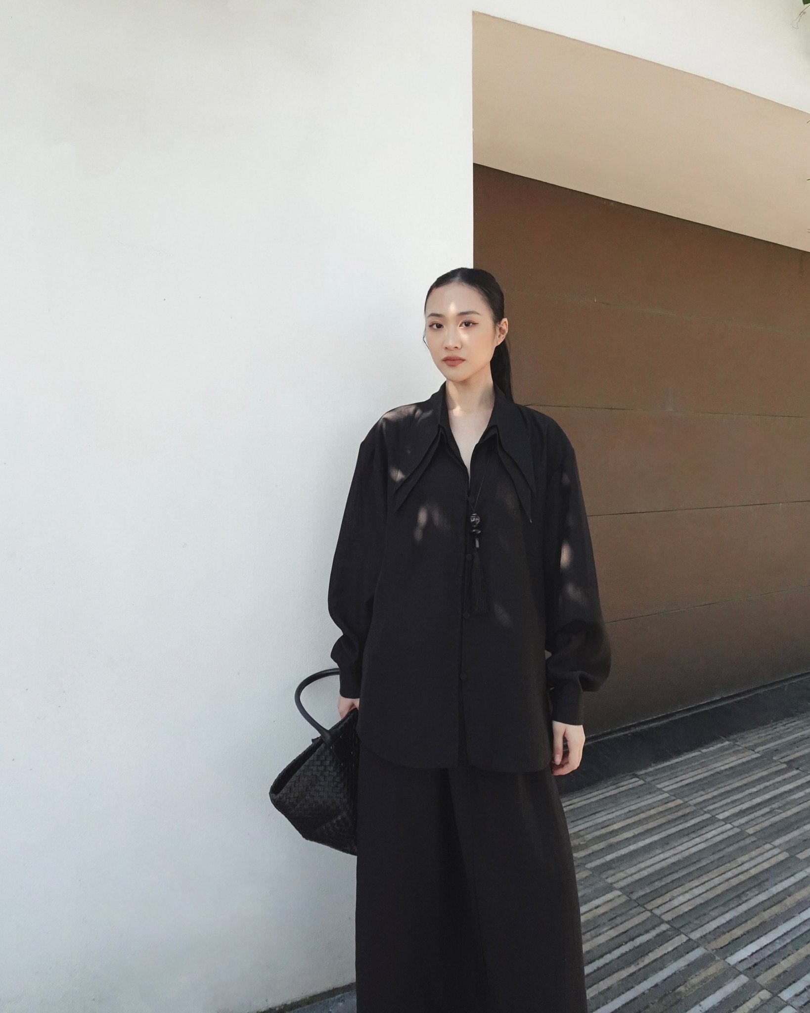 Linen Top x Layer Trousers - Jadeiteth