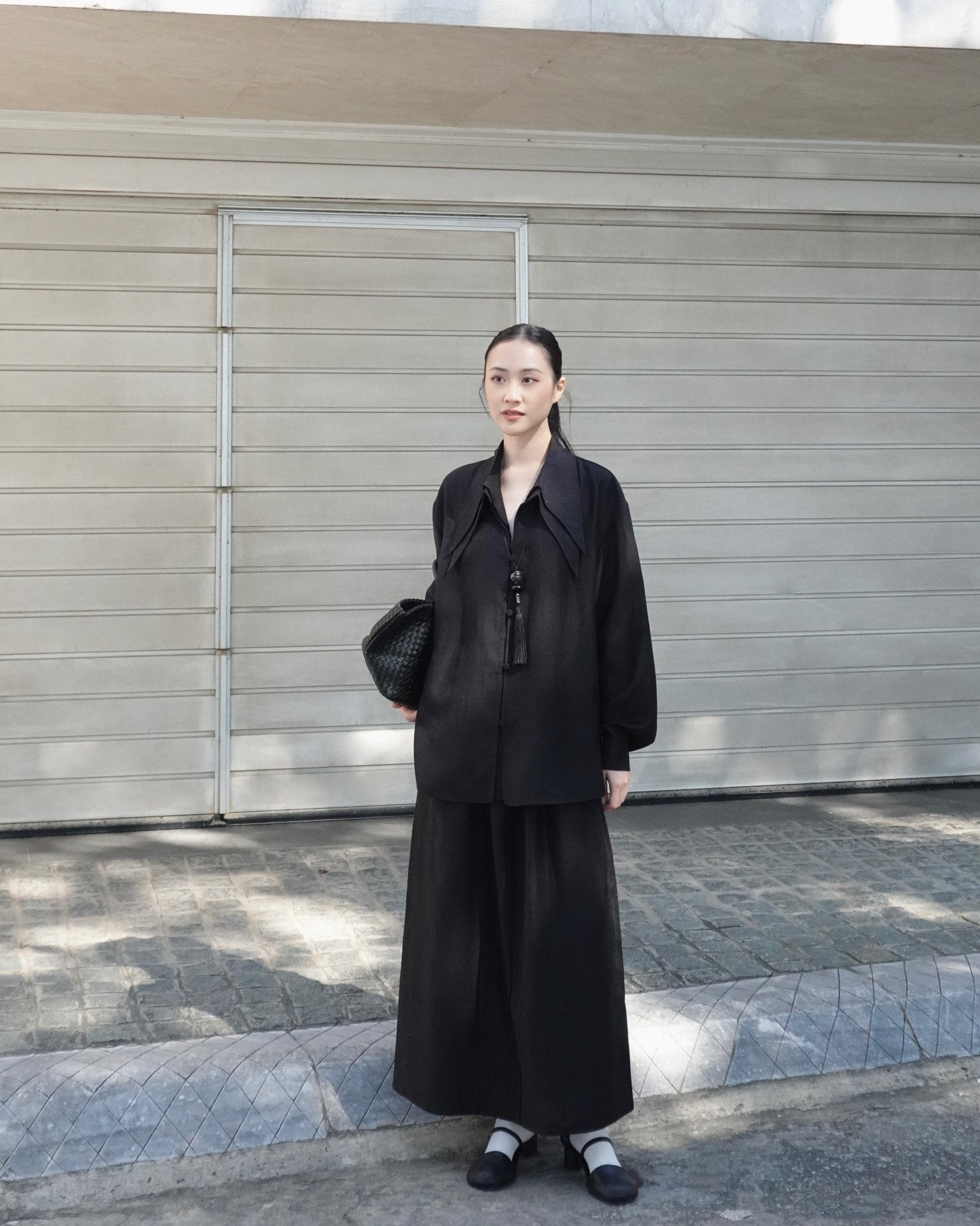 Linen Top x Layer Trousers - Jadeiteth