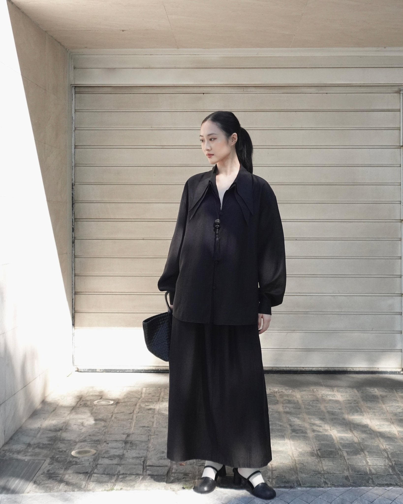 Linen Top x Layer Trousers - Jadeiteth