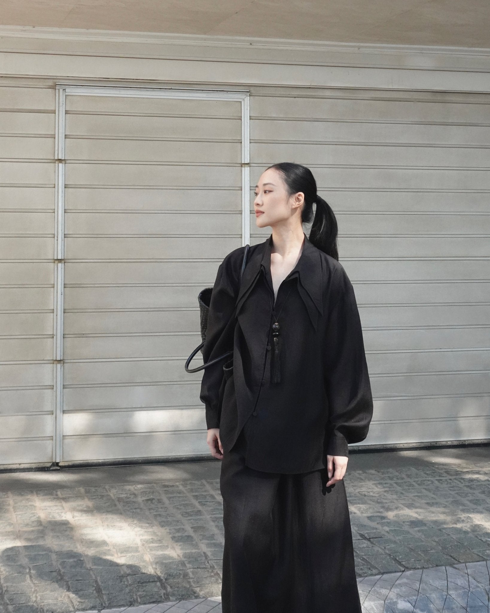 Linen Top x Layer Trousers - Jadeiteth