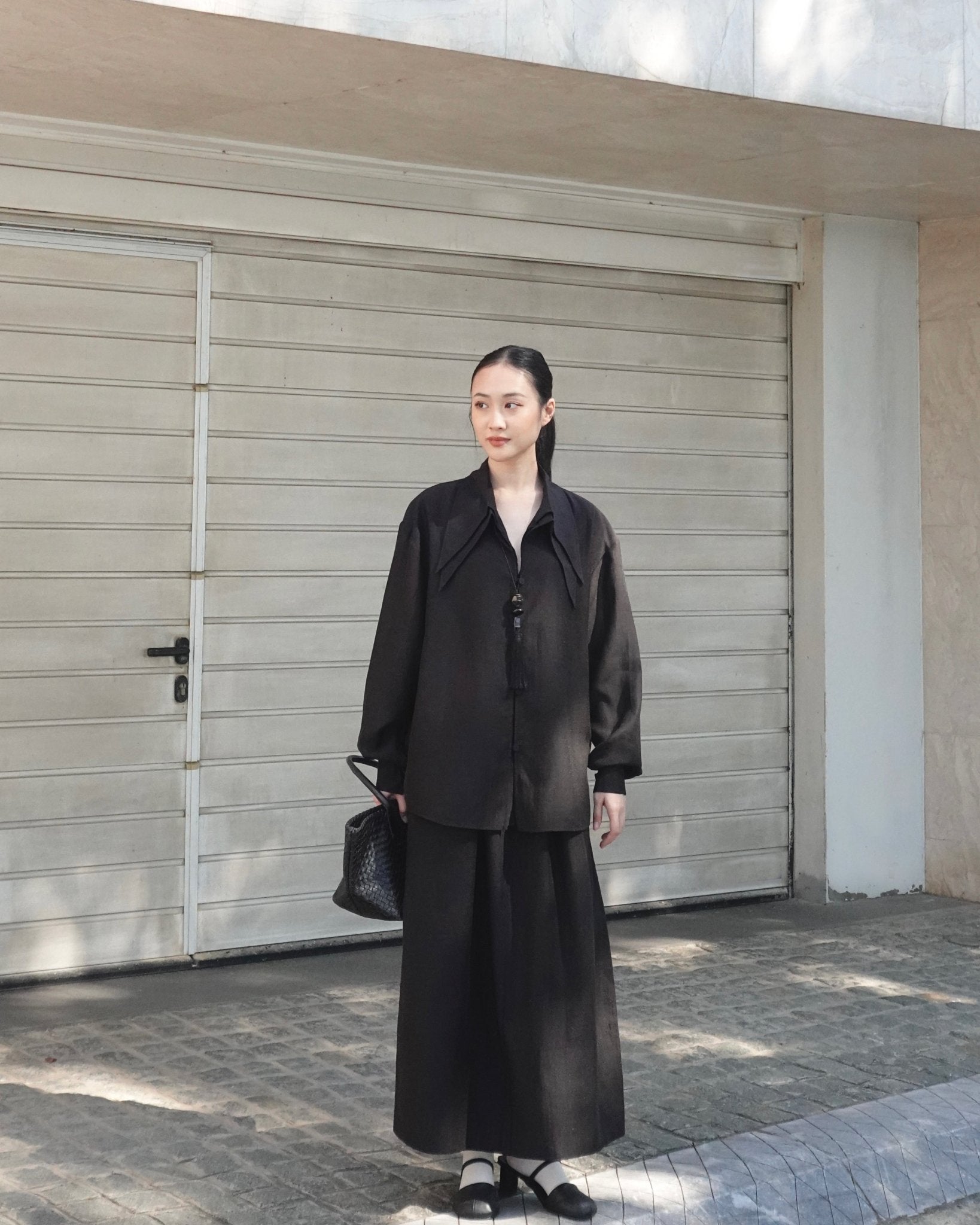 Linen Top x Layer Trousers - Jadeiteth