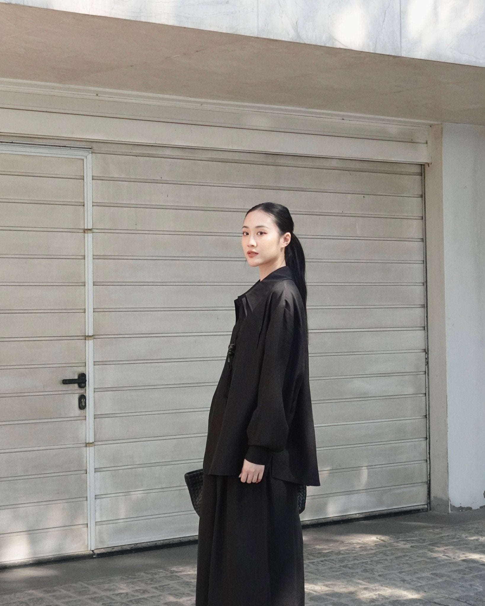 Linen Top x Layer Trousers - Jadeiteth