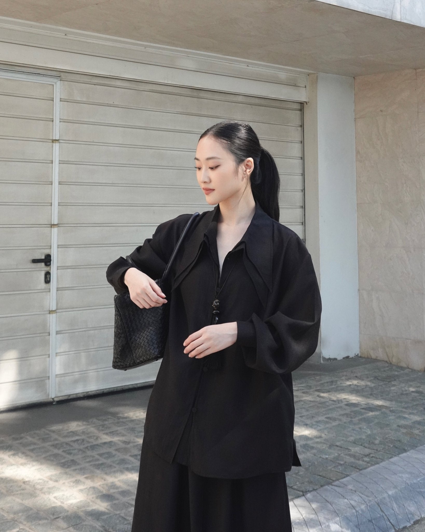 Linen Top x Layer Trousers - Jadeiteth