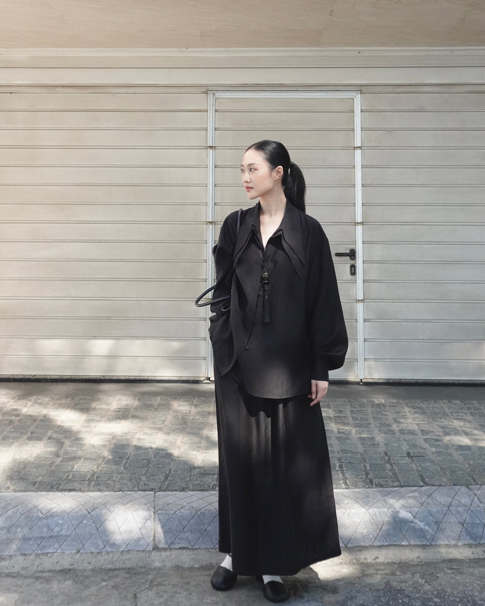 Linen Top x Layer Trousers - Jadeiteth