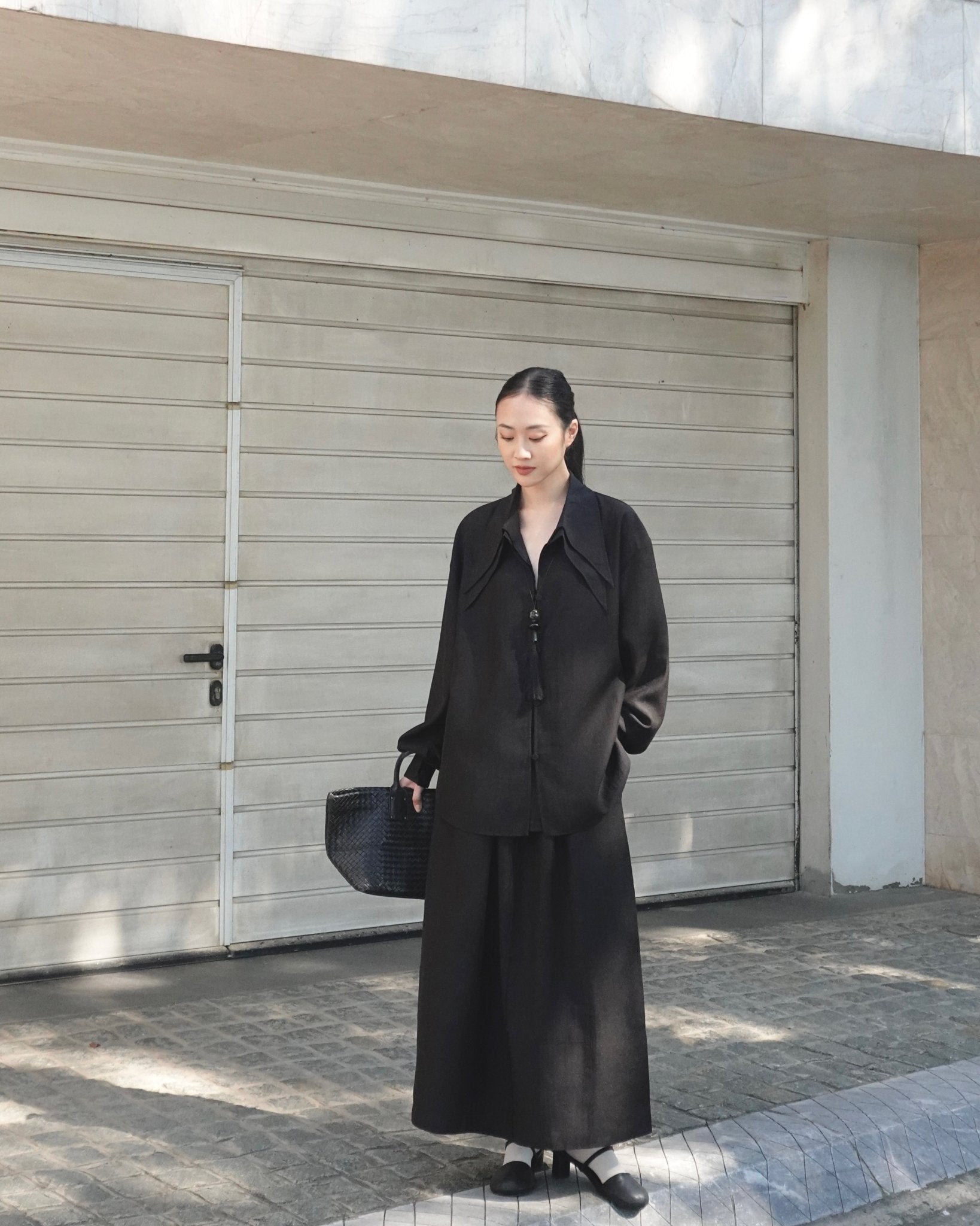 Linen Top x Layer Trousers - Jadeiteth