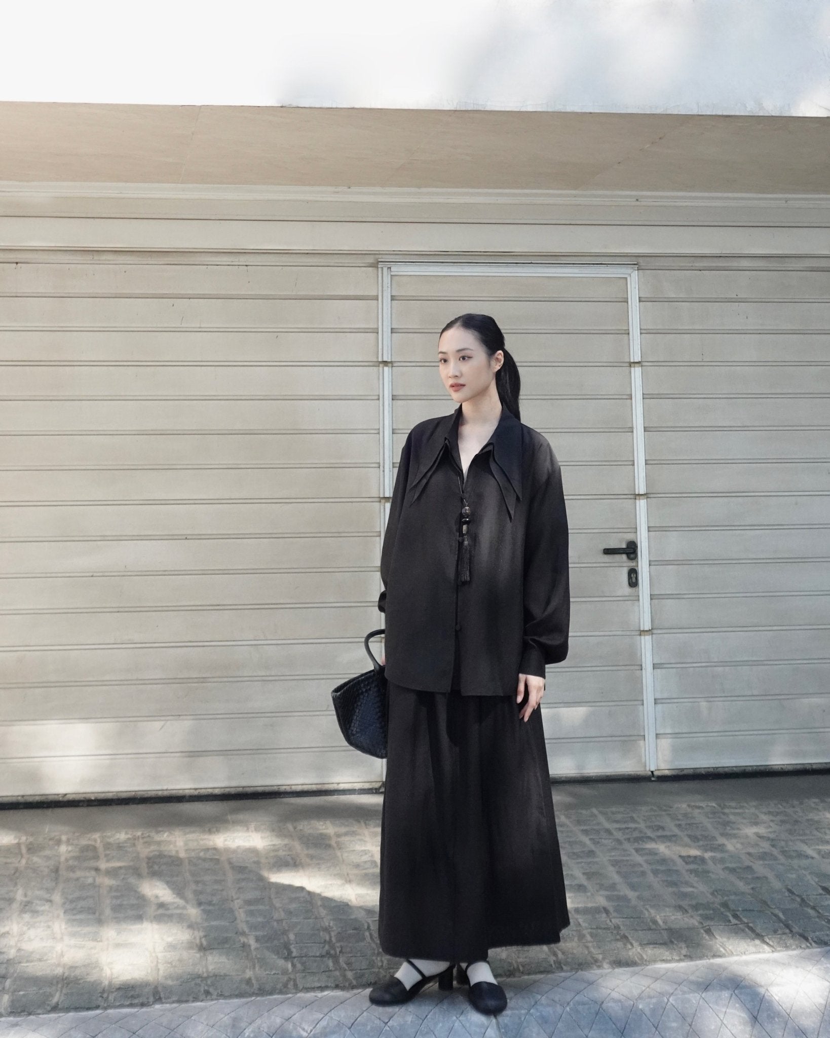 Linen Top x Layer Trousers - Jadeiteth